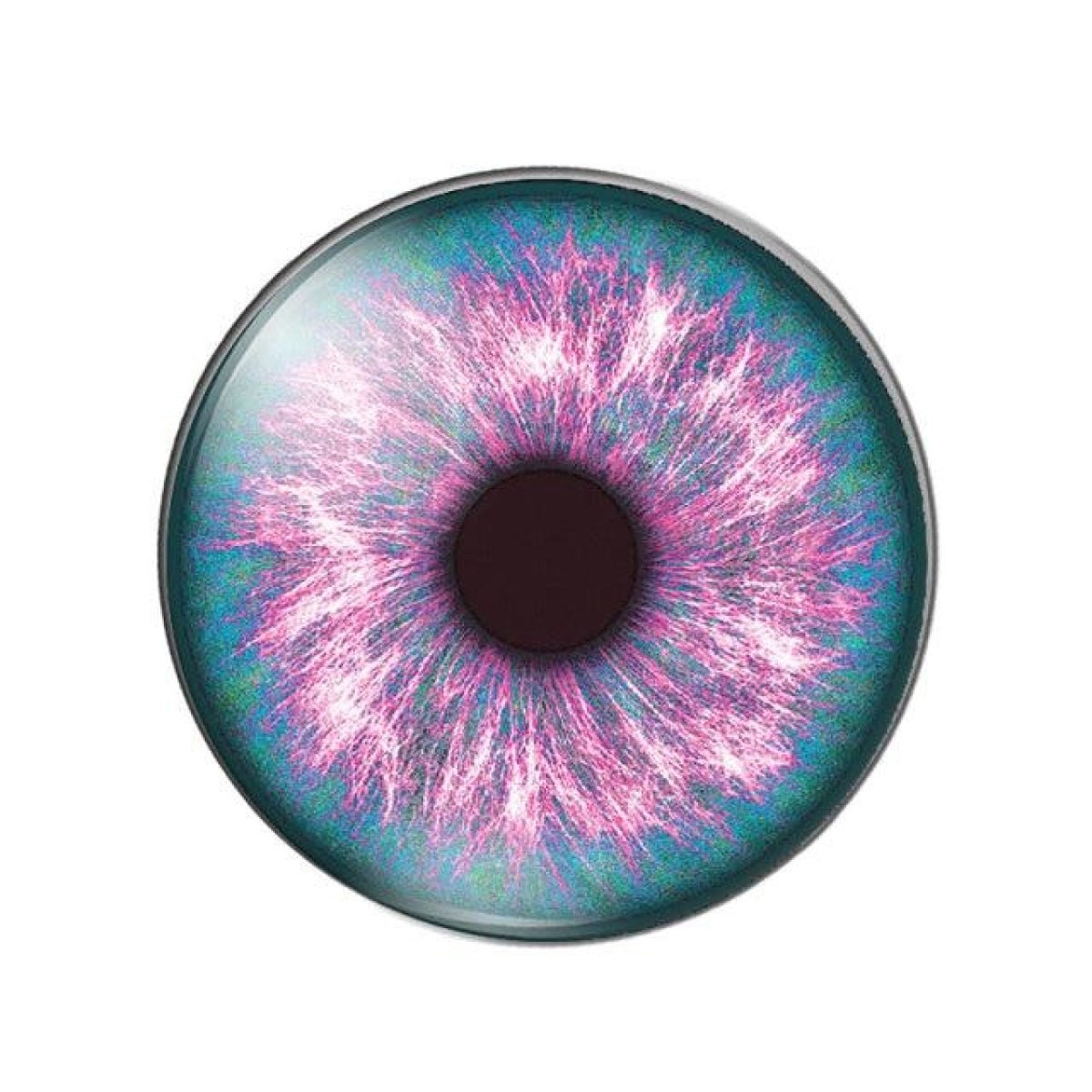 10pcs Round Glass Doll Eyes 10mm-25mm Cabochons Orange Yellow Green Purple Blue - 10mm - Asia Sell