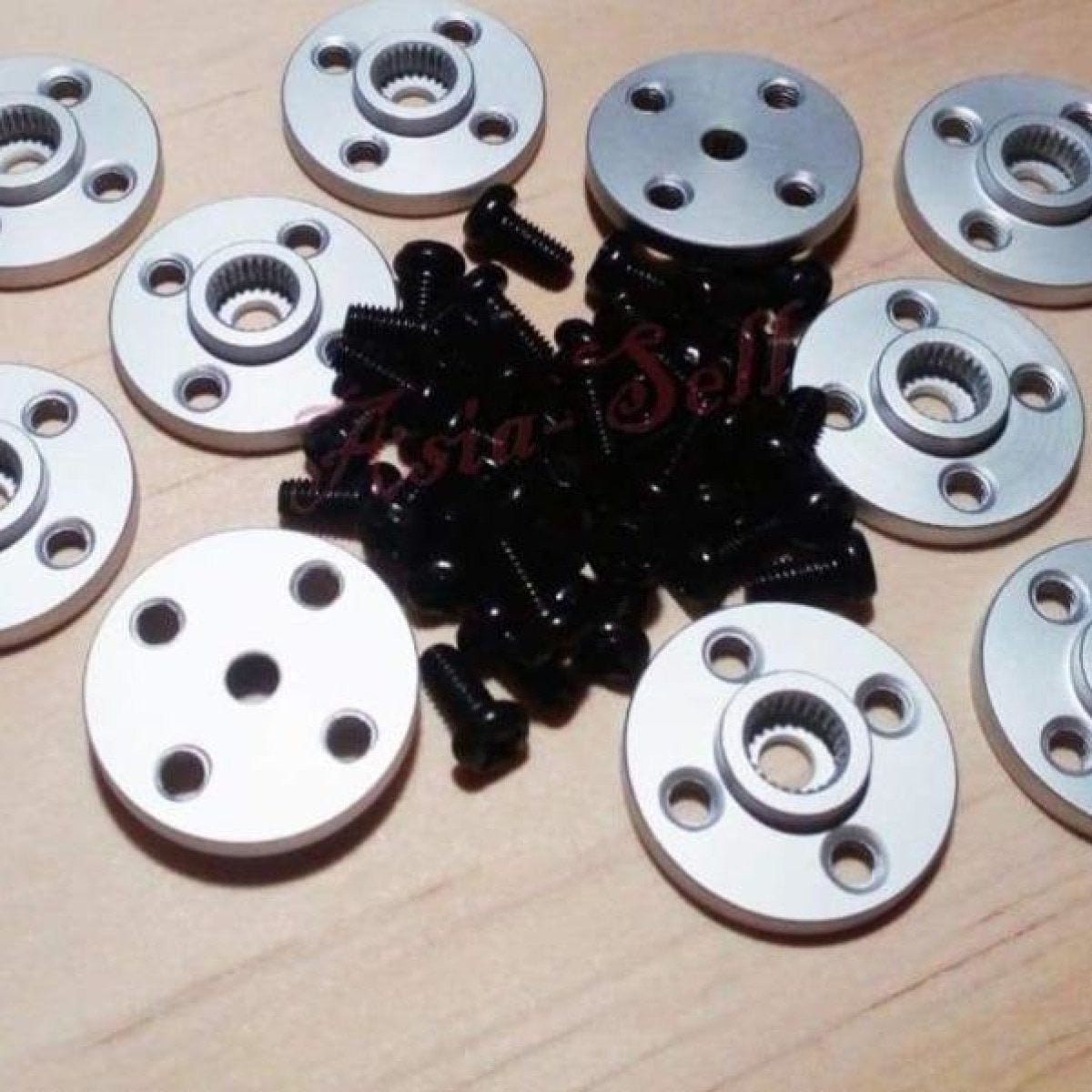 10pcs Round Metal Servos Arm Horn 19mm Disc Mount MG945 MG995 MG946 RC Robot - - Asia Sell