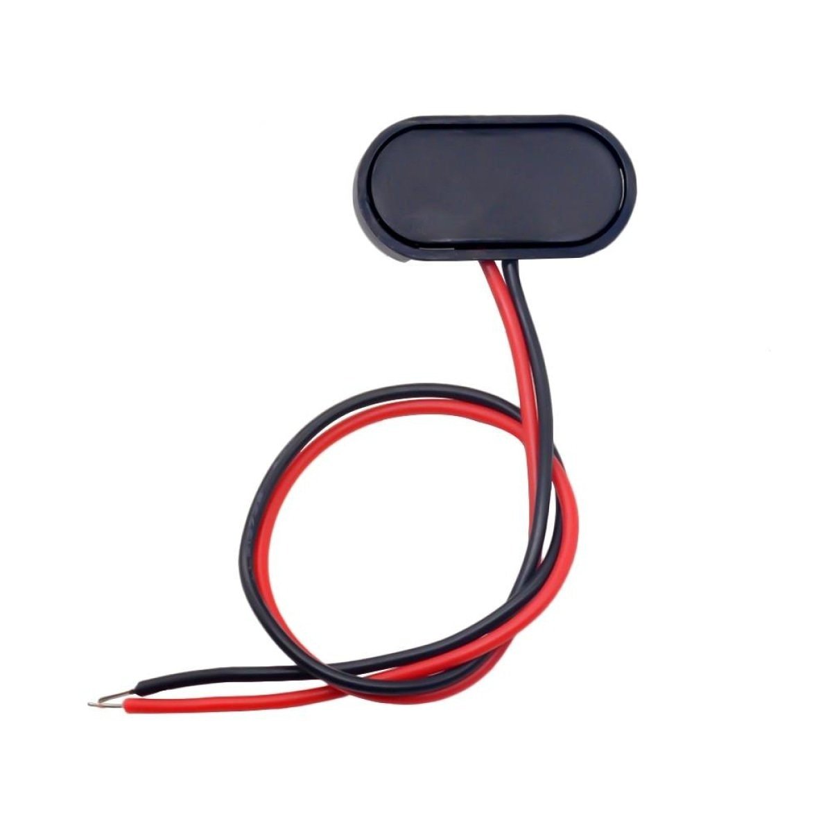 10pcs Snap on 9V Battery Holder Clip 15cm Cable Lead Hard Shell - T Shape 5.5x2.1mm Plug - Asia Sell