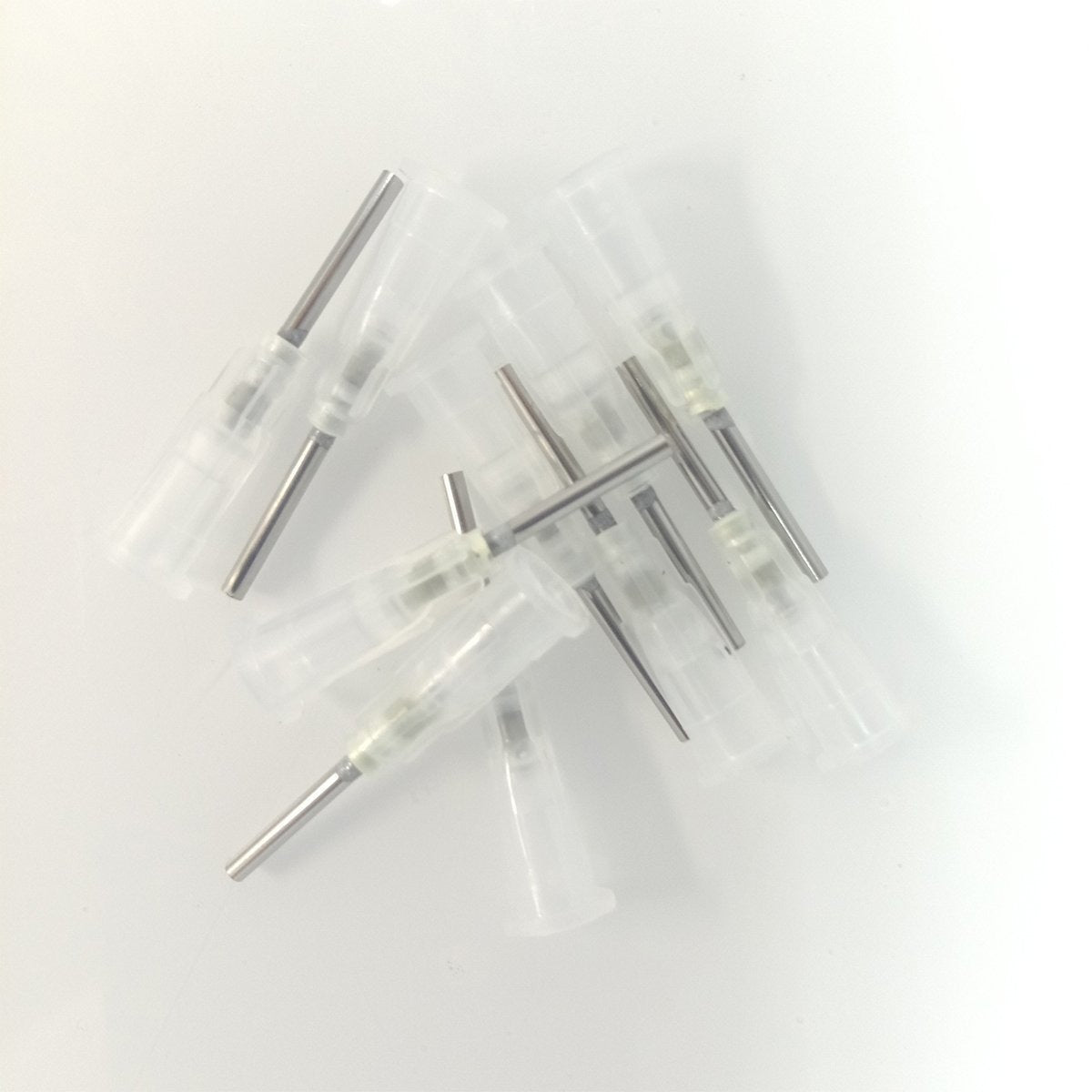 10x 14G 15G 16G 18G 19G 20G 21G 23G 25G 27G Dispensing Needle Tips S/S Glue Dispenser Needles 0.5" Tubing Length - 16G - Asia Sell