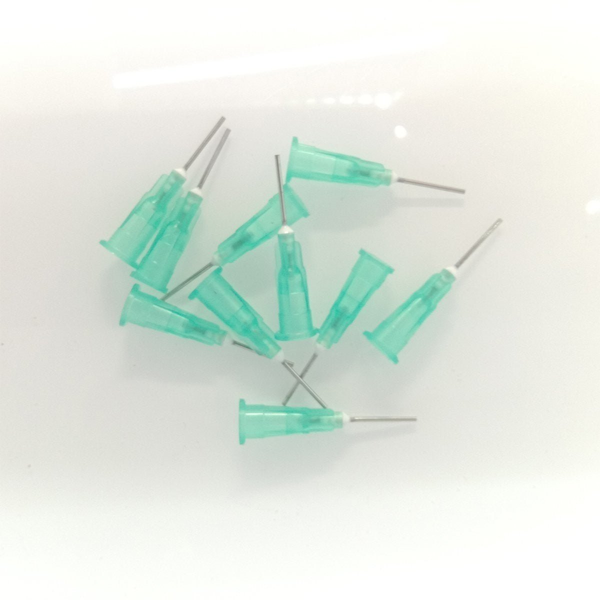 10x 14G 15G 16G 18G 19G 20G 21G 23G 25G 27G Dispensing Needle Tips S/S Glue Dispenser Needles 0.5" Tubing Length - 21G - Asia Sell