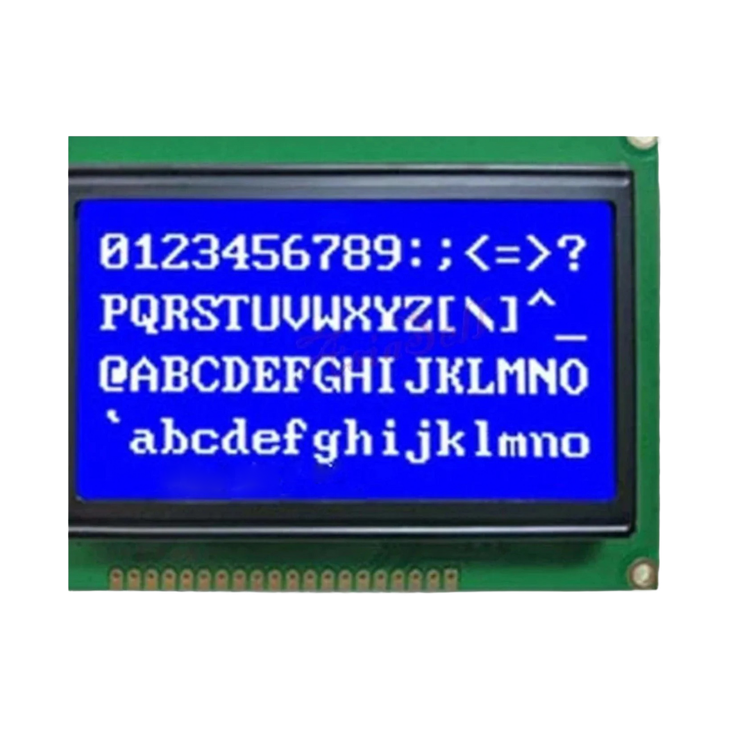 12864 Dots Graphic Blue Yellow Green Backlight 128x64 LCD Display Module - Blue White - Asia Sell