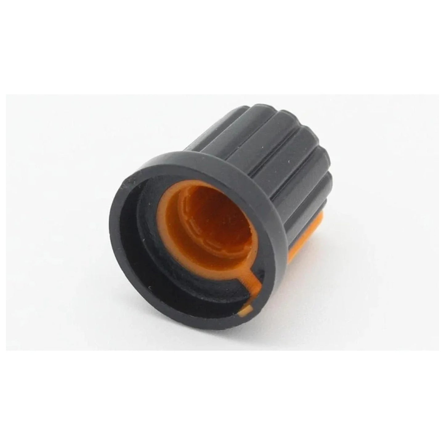 12pcs Potentiometer Knobs 6mm Shaft Hole Diameter Plastic Threaded Knurled Caps - - Asia Sell