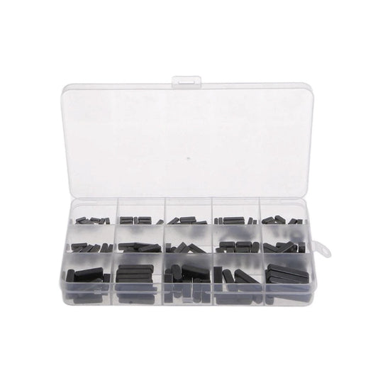 140pcs Round Ended Feather Key Parallel Drive Shaft Keys Set M3-M6 8mm-30mm Box Tool - Asia Sell