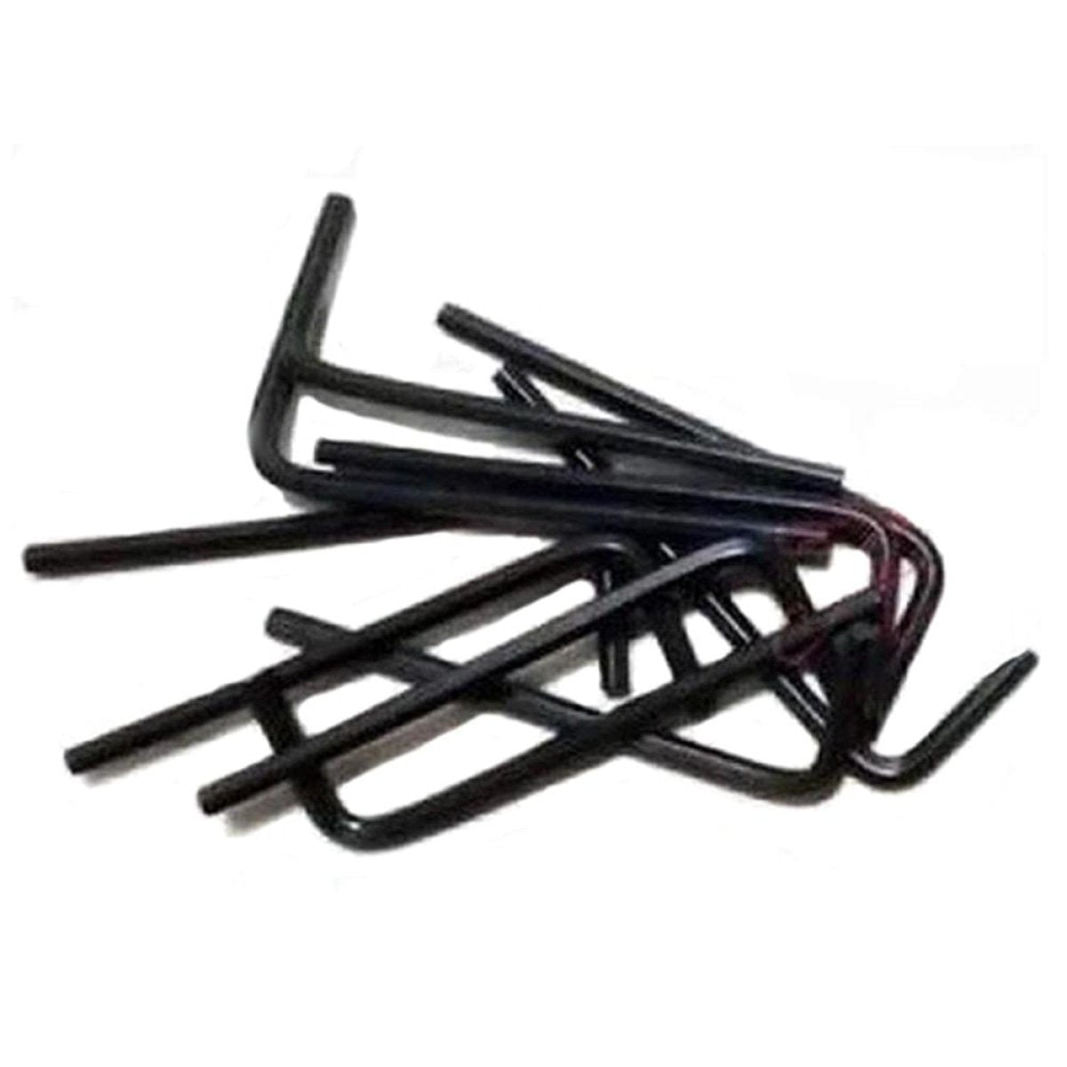 1.5mm 2mm 2.5mm 3mm 4mm 5mm Hex Key Keys Black Steel M1.5 M2 M2.5 M3 M4 M5 Wrench Tool - 2pcs 2.5mm - - Asia Sell