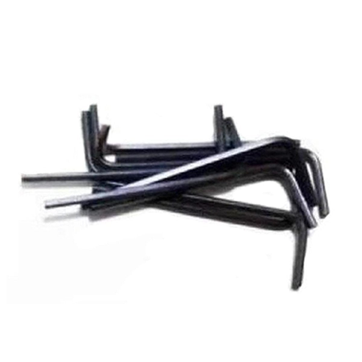 1.5mm 2mm 2.5mm 3mm 4mm 5mm Hex Key Keys Black Steel M1.5 M2 M2.5 M3 M4 M5 Wrench Tool - 2pcs 2mm - Asia Sell