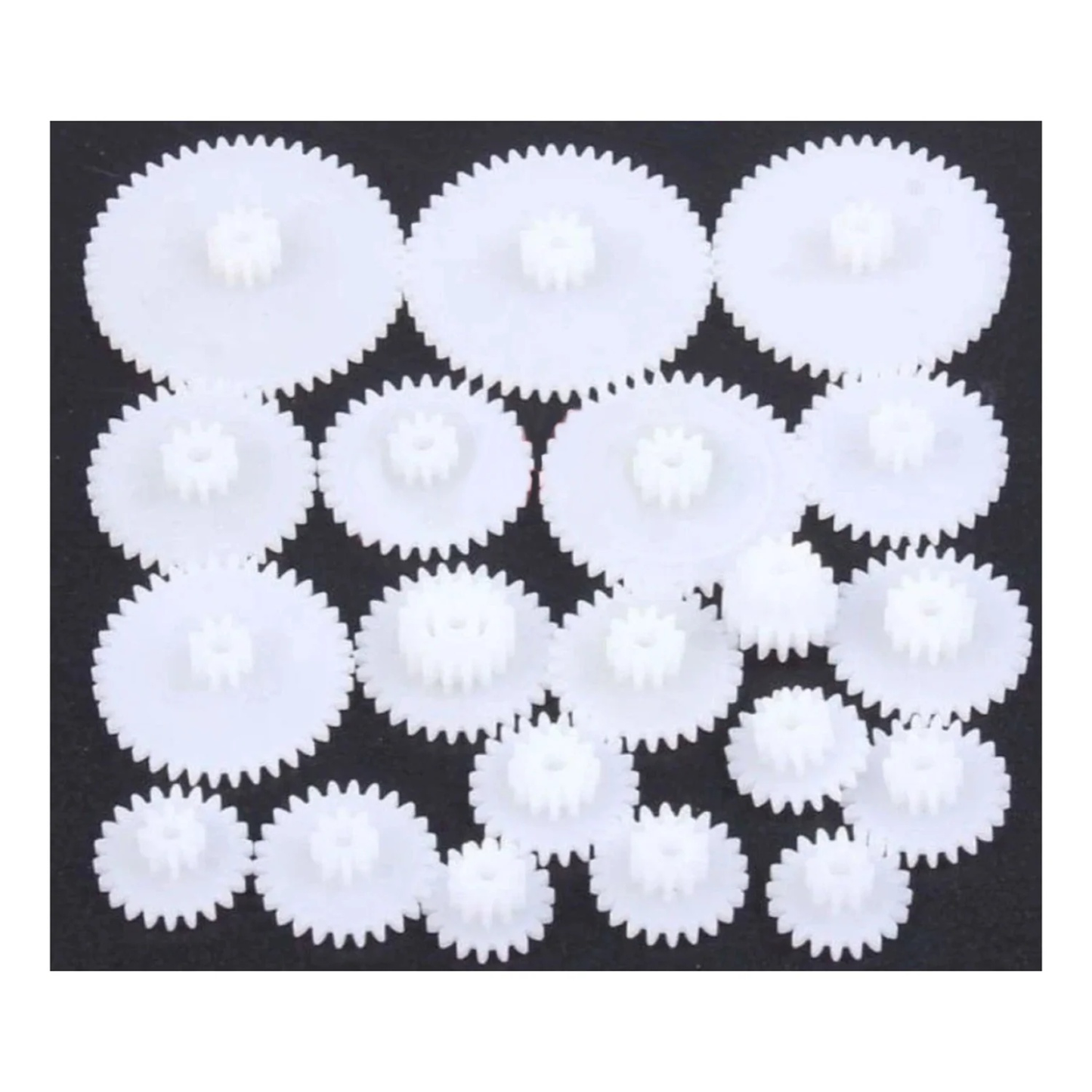 Plastic Gears Set Car Kits Motor Gearbox Reduction Model Drive Robot Kit - A - Asia Sell