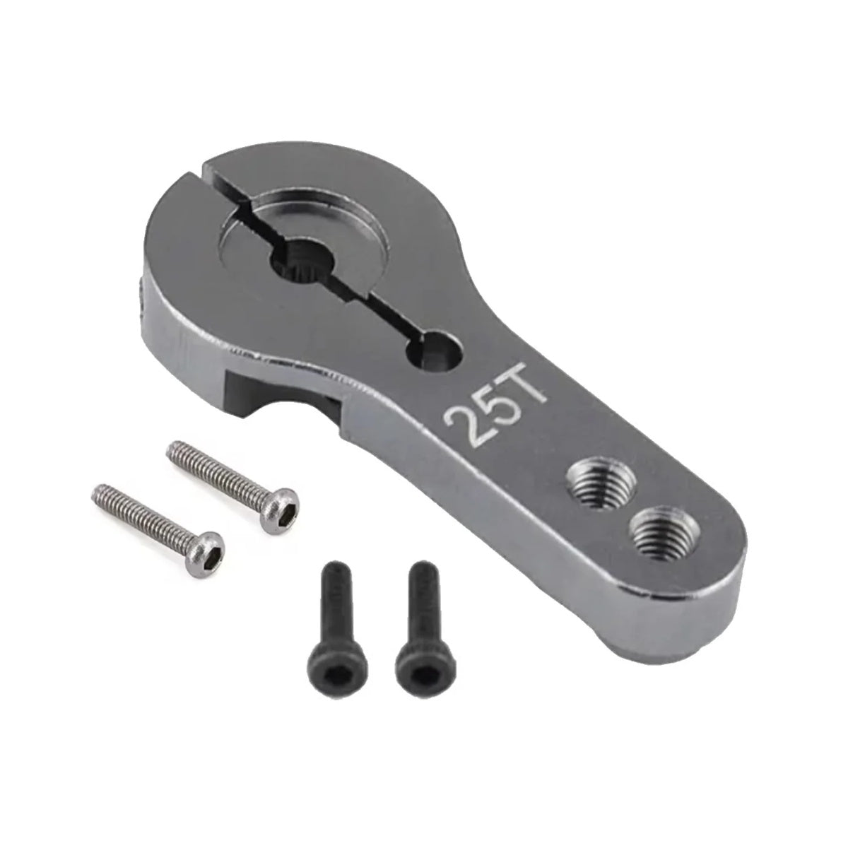1pcs Grey 25T M3 Aluminium RC Servo Arm Horn CNC for 1:10 Model Car - Asia Sell