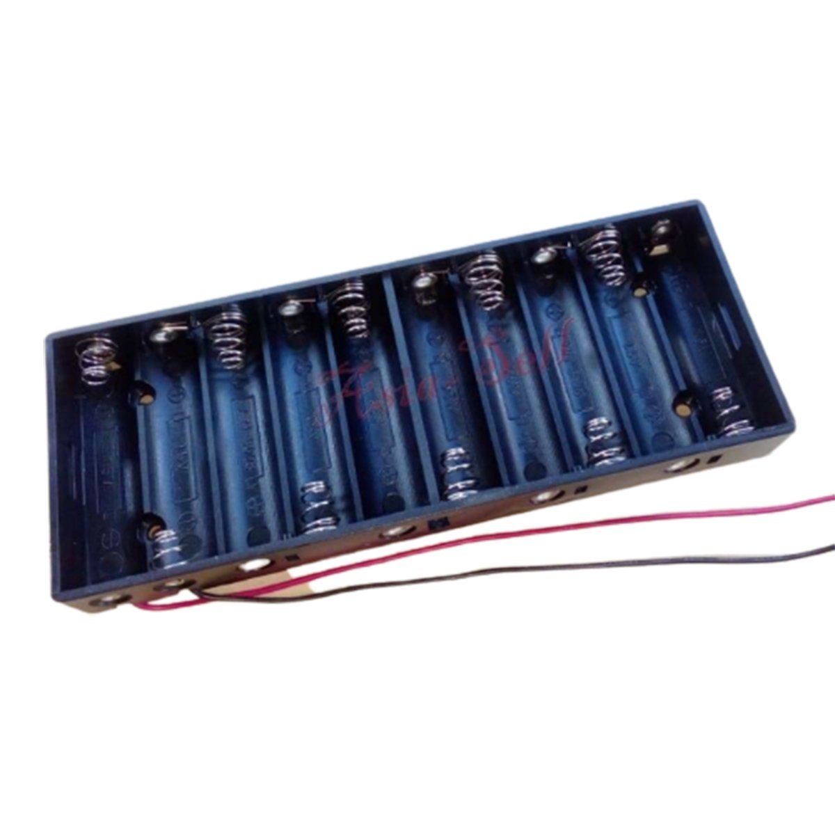 1pcs 10xAA Battery Holder 10x1.5V 15V Box Case Wired Wires - - Asia Sell