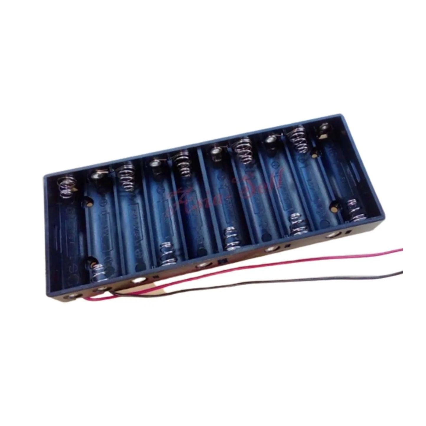 1pcs 10xAA Battery Holder 10x1.5V 15V Box Case Wired Wires - - Asia Sell