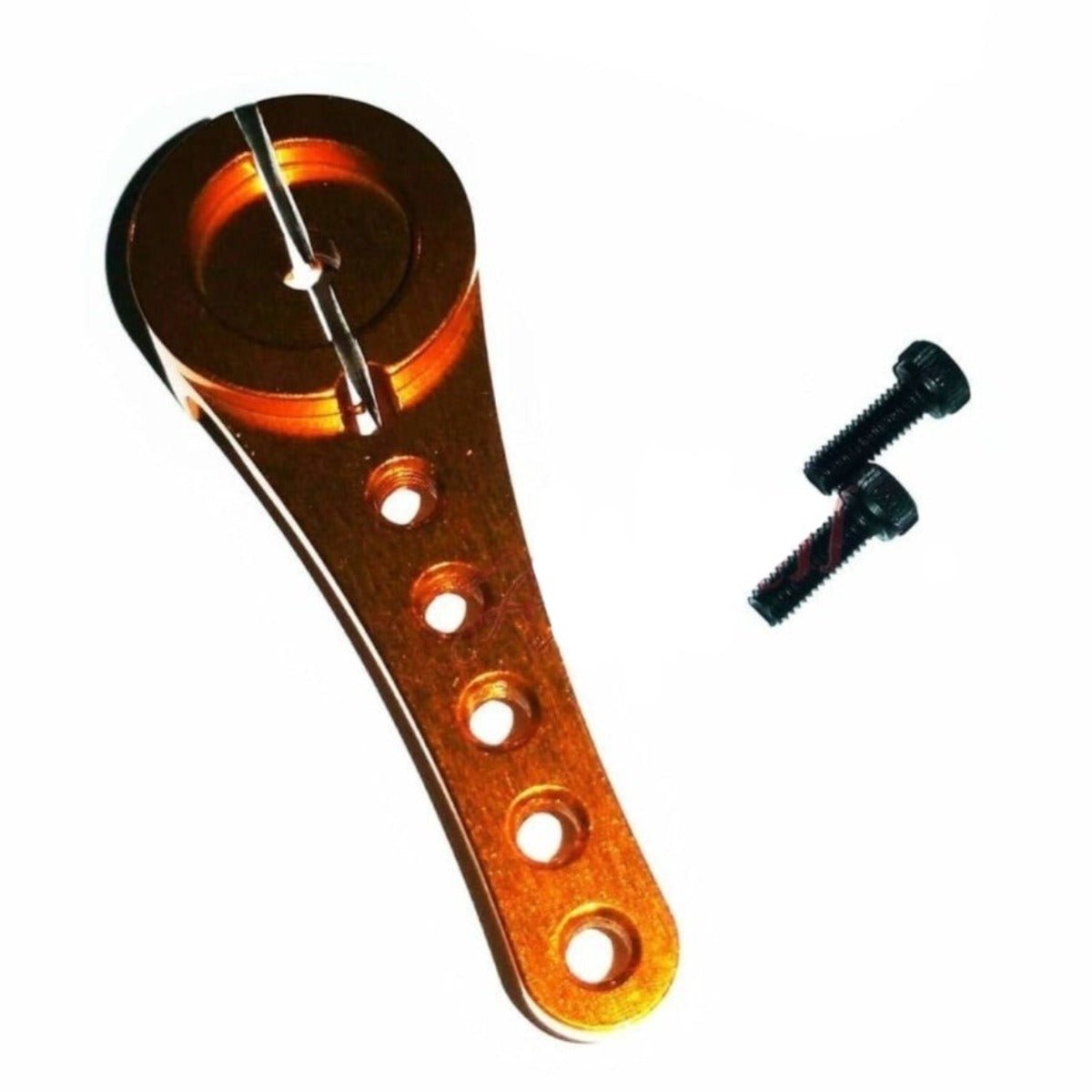 1pcs 25T Full Throttle Servo Arm Horn RC Car Teeth Tooth - Orange 46 mm - Asia Sell