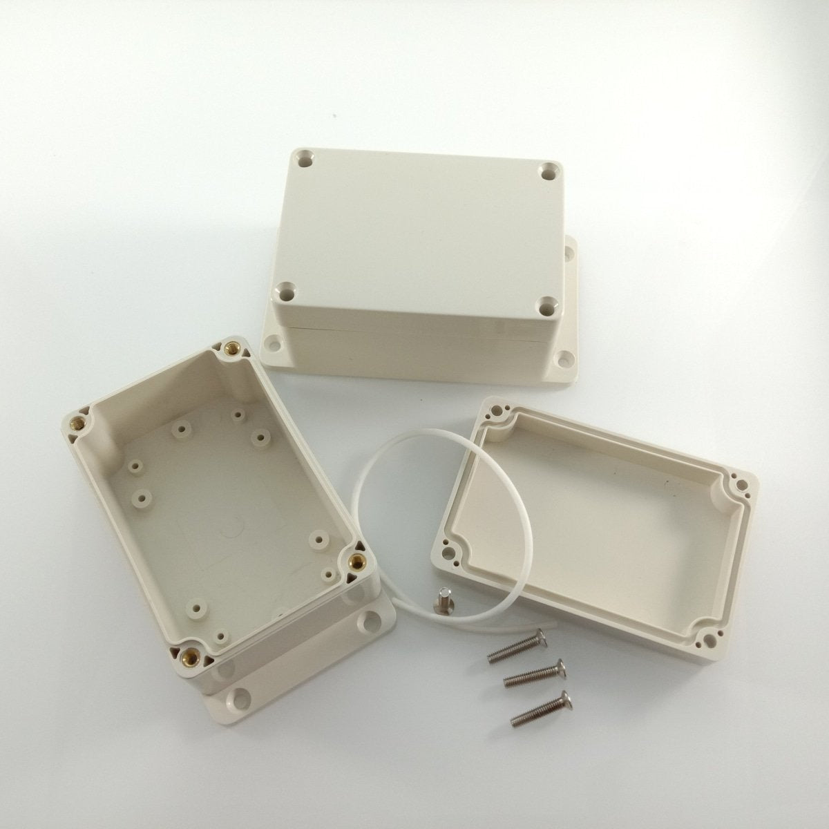 1pcs Electronic Circuit Project Box 90x70x28mm 100x60x25mm 123x67x48mm 100x67x48mm Junction Box - 100x67x48mm - Asia Sell