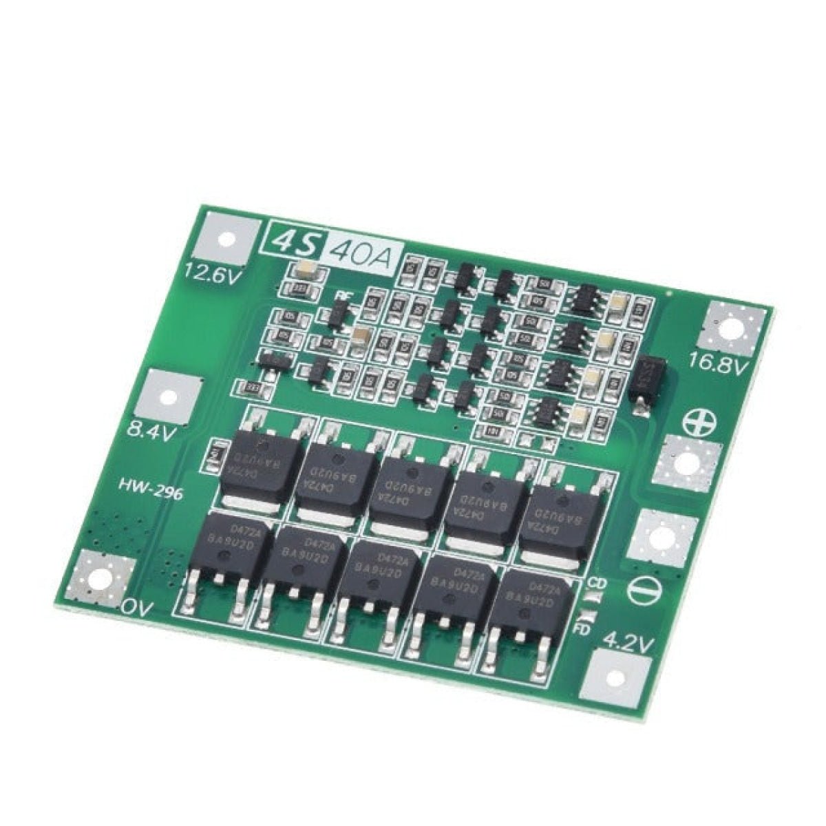 1pcs or Set 3S 4S 40A 60A Li-ion Lithium Battery Charger Protection Board 18650 BMS For Drill Motor Enhance Balance 11.1V 12.6V/14.8V 16.8V - 4S 40A Enhance - Asia Sell