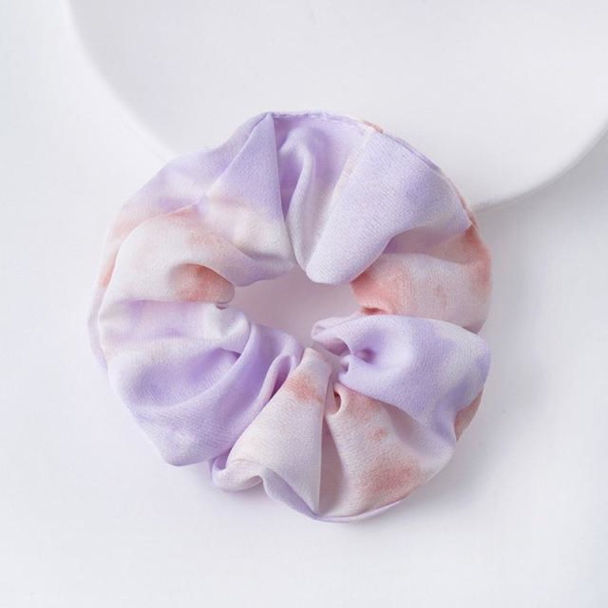 1pcs Scrunchy Scrunchie Elastic Handmade Hair Band Ponytail Brown Pink Black Coffee - Brown - Asia Sell