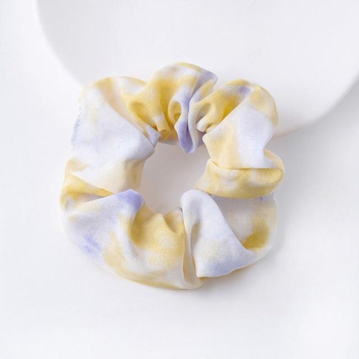 1pcs Scrunchy Scrunchie Elastic Handmade Hair Band Ponytail Brown Pink Black Coffee - Brown - Asia Sell