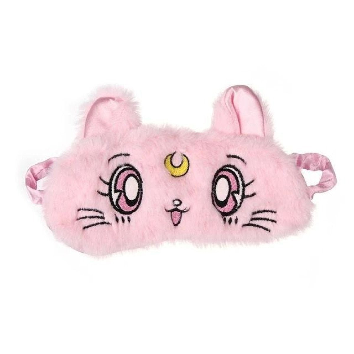 1pcs Soft Padded Animal Sleeping Mask Sleep Eye Cat Mask Eye Shade - Pink - Asia Sell