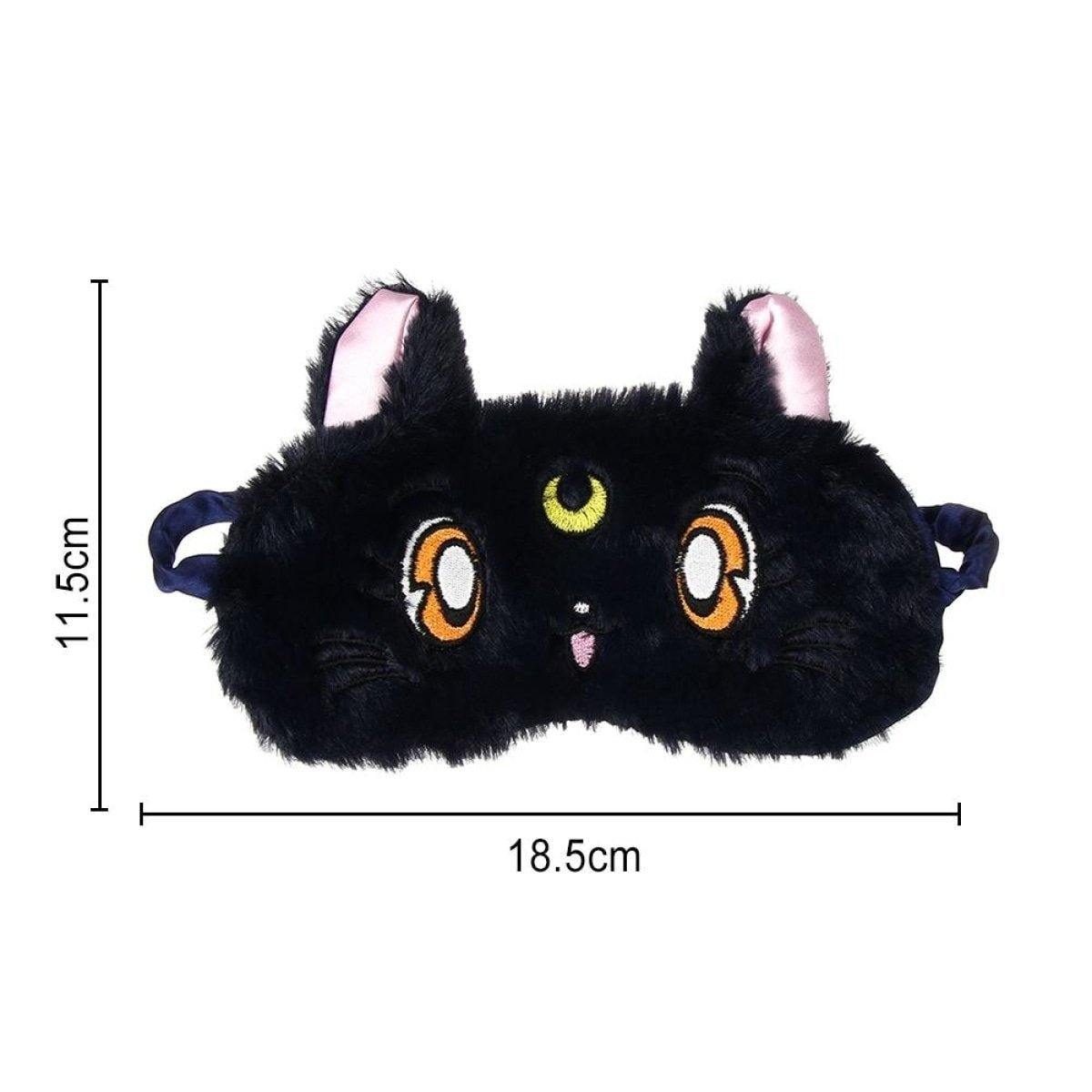 1pcs Soft Padded Animal Sleeping Mask Sleep Eye Cat Mask Eye Shade - Pink - Asia Sell