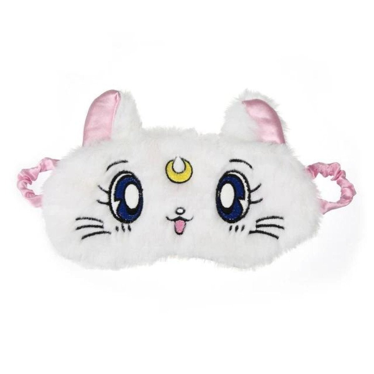 1pcs Soft Padded Animal Sleeping Mask Sleep Eye Cat Mask Eye Shade - White - Asia Sell