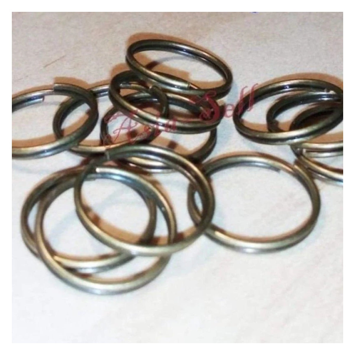 200pcs 8mm Bronze Split Key Rings Small Keyrings Keys Double Loops Fashion - - Asia Sell