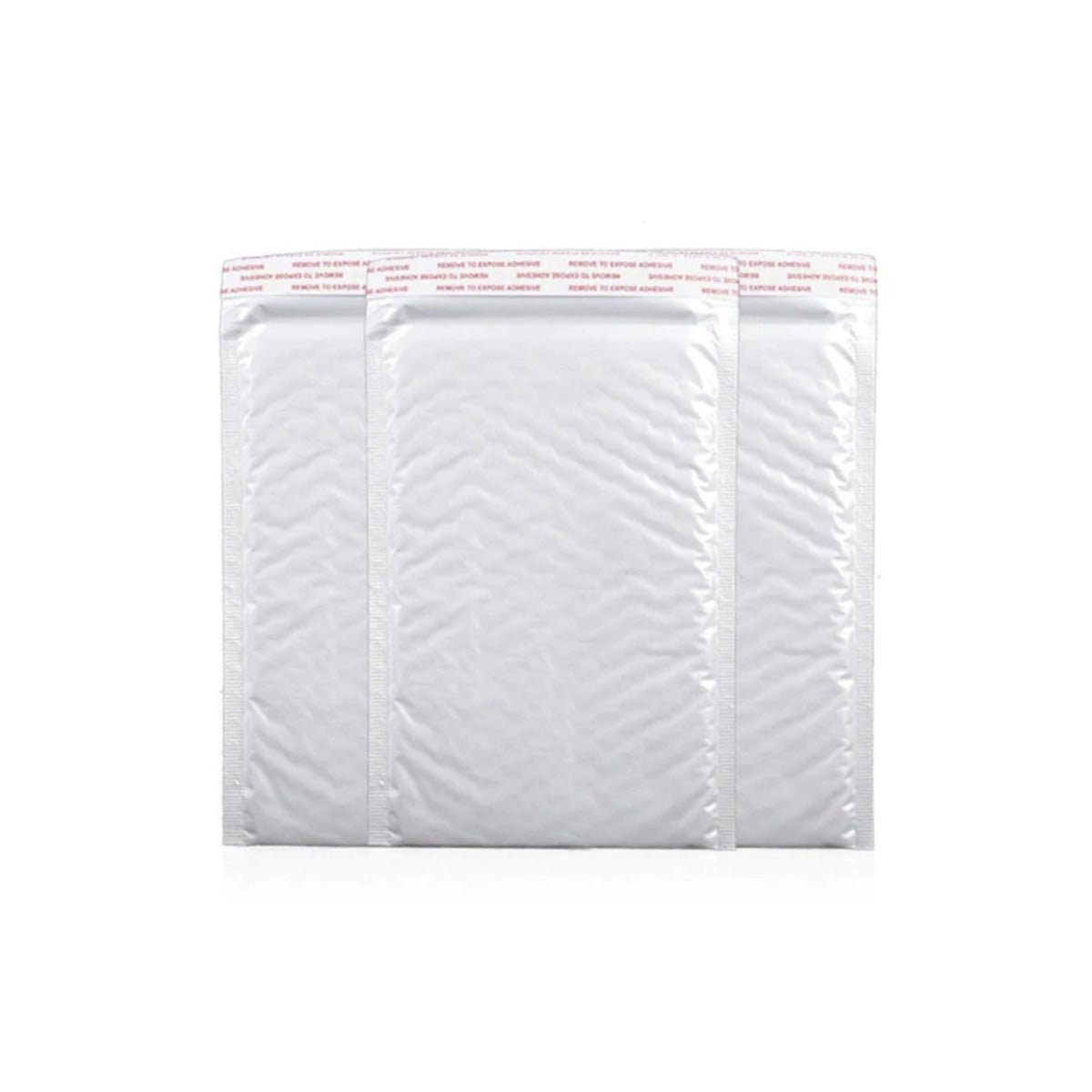 200pcs White Plastic Mailers Bubble Wrap Envelopes 11x13cm Small For Letter Postage Bag - - Asia Sell