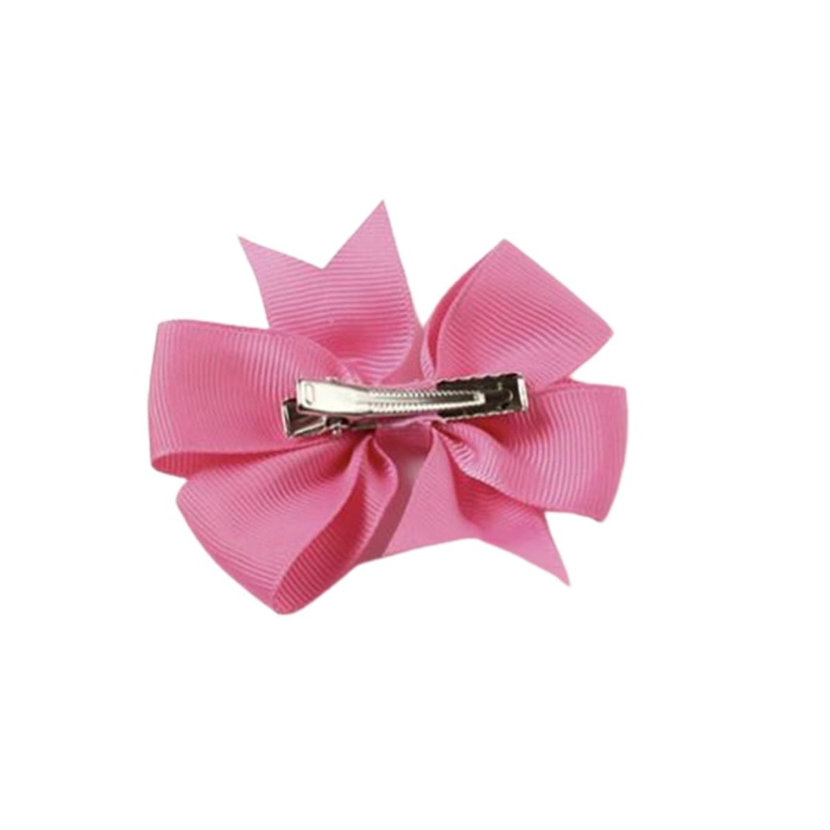 20pcs Hair Bows and Bowties Fabric Barette Grosgrain Ribbon For Girl Baby Kids - Dot Coloured - Asia Sell