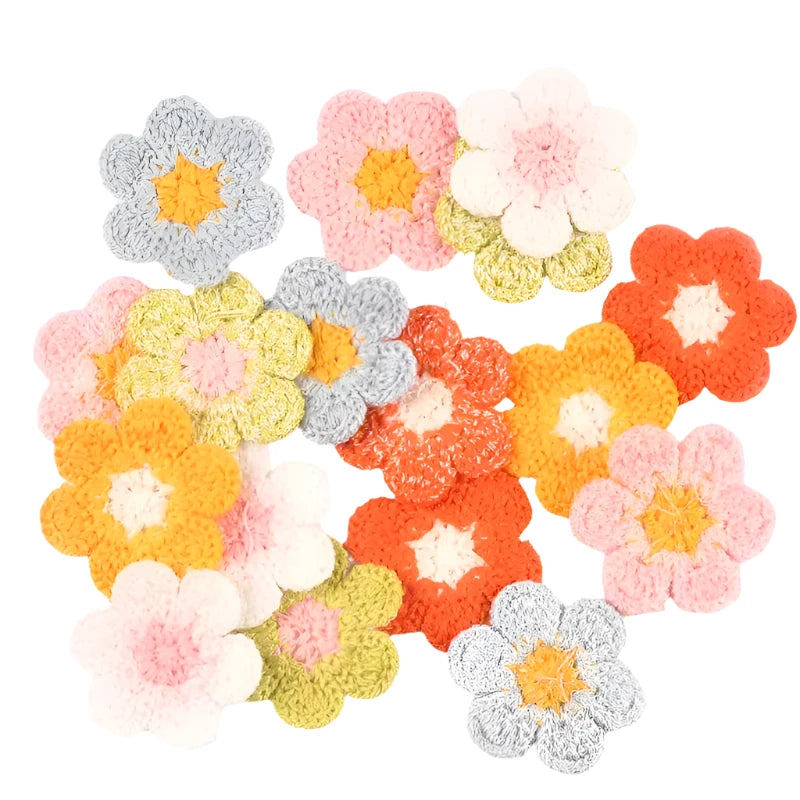 20pcs 32mm Lace Flower Appliques Mesh Trim for DIY Hat Clothes Sewing Supplies Headwear Decor Patches | Main Image | Asia Sell