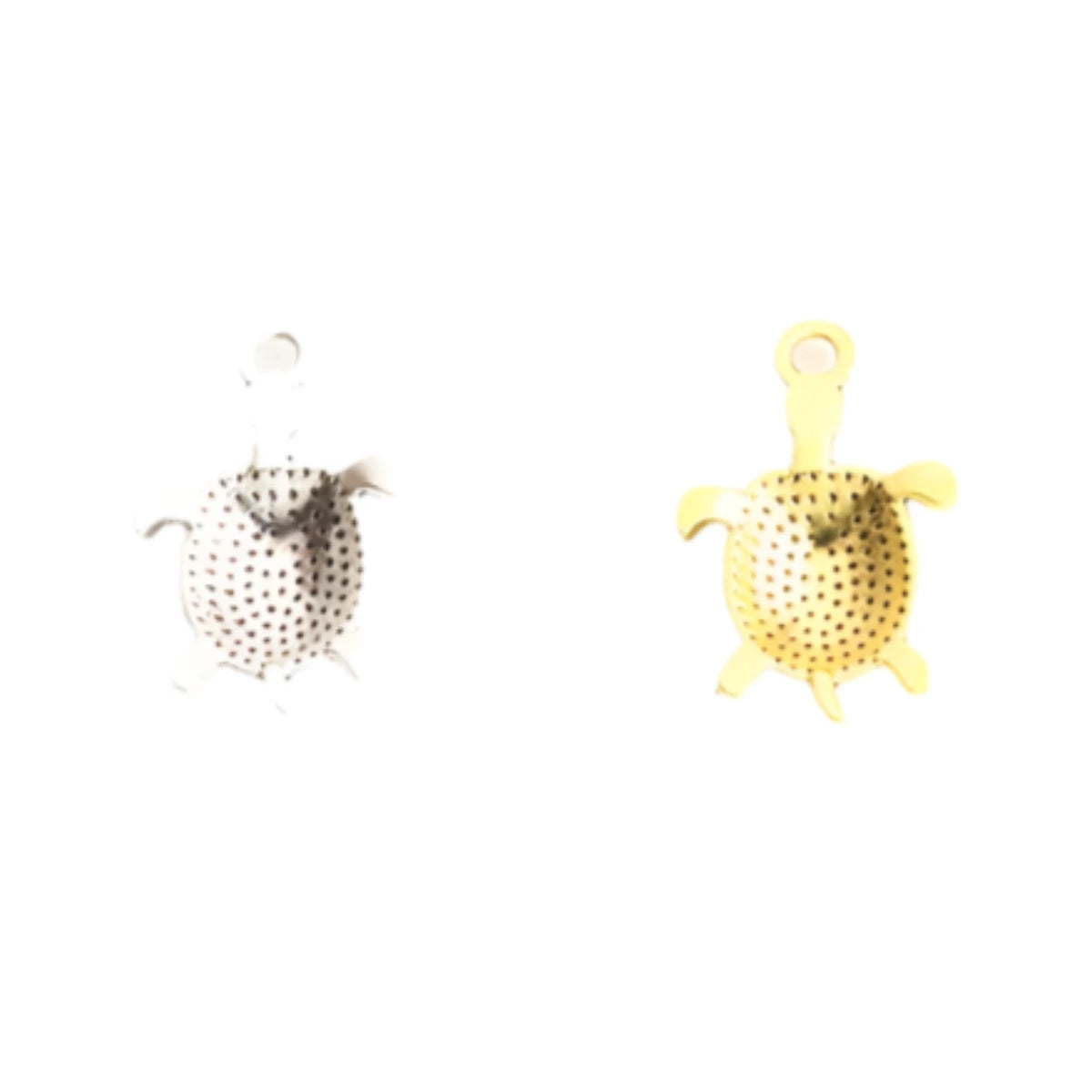 10pcs Retro Turtle Shape Alloy Charms for Necklace Earrings Animal Pendants for DIY