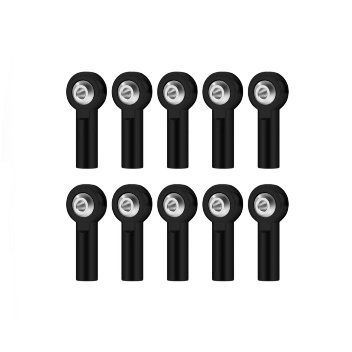 2/10x M2 Ball Head Plastic Link End Holder Tie Rod End Hole For RC Car Buggy Crawler Car 15mm - 10pcs - Asia Sell