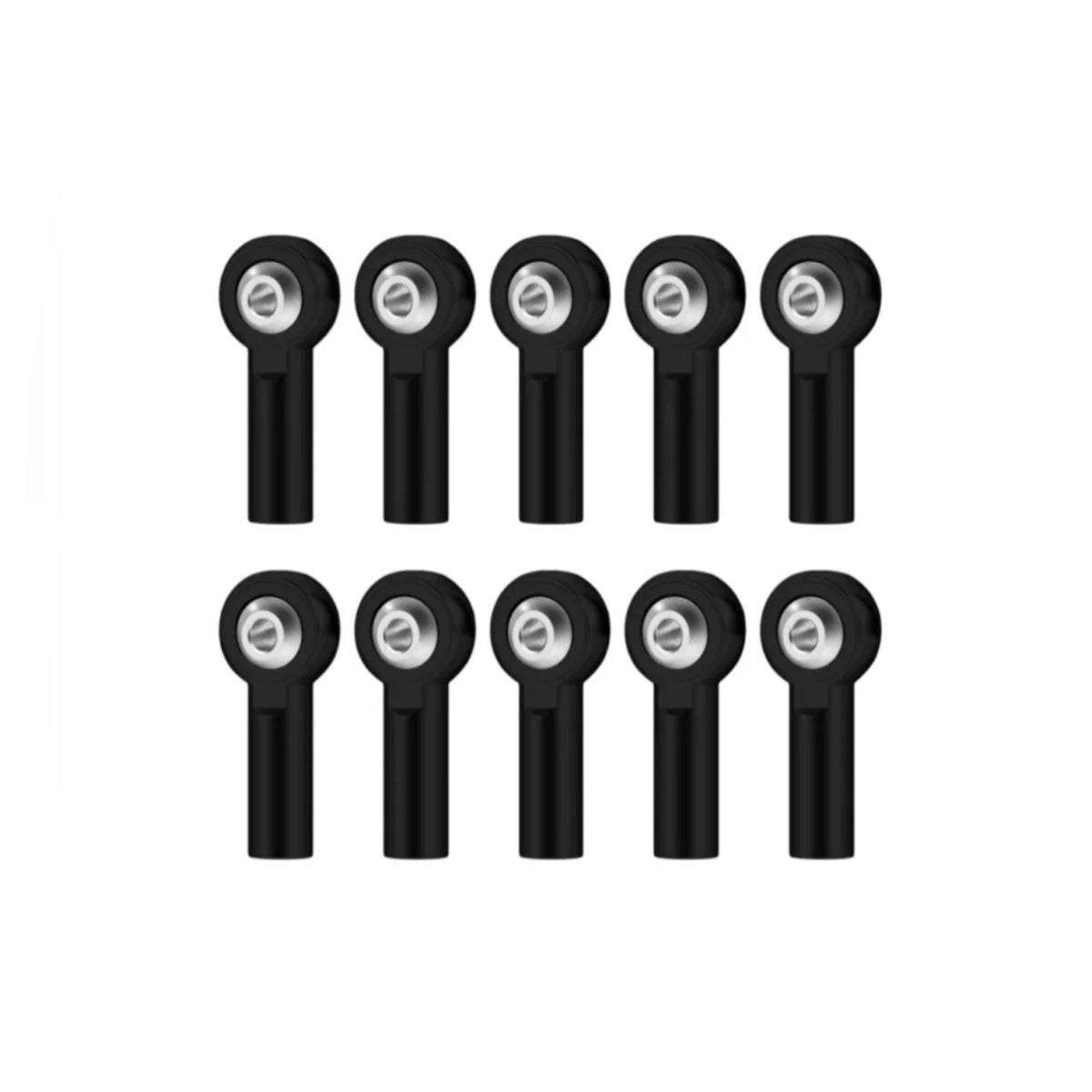 2/10x M2 Ball Head Plastic Link End Holder Tie Rod End Hole For RC Car Buggy Crawler Car 15mm - 10pcs - Asia Sell