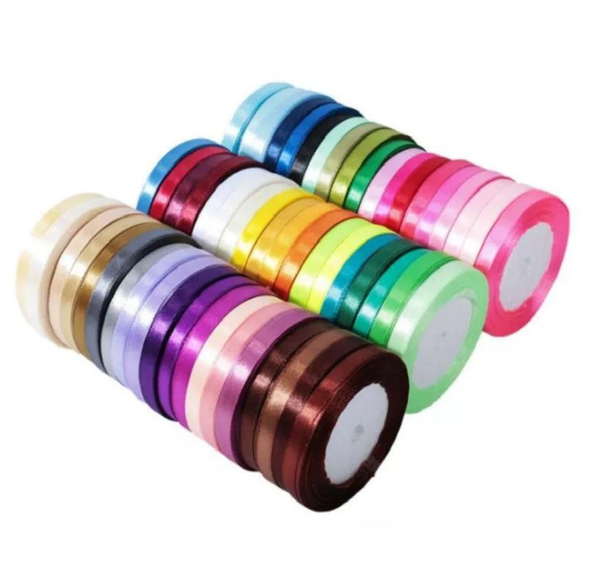 22m 6mm Polyester Ribbon for Crafts Bow Gift Wrapping Party Wedding Hair Christmas Decoration DIY - Dark Brown - Asia Sell