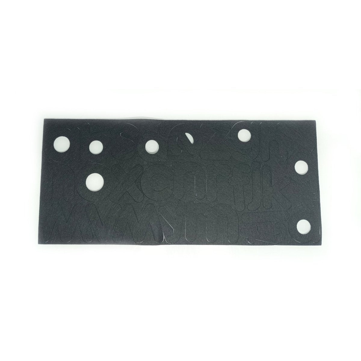 26pcs 6cm Large Fabric Felt Letters Alphabet Craft Cloth Patch For Sewing Dolls Scrapbook Shapes - Black Lowercase - Asia Sell