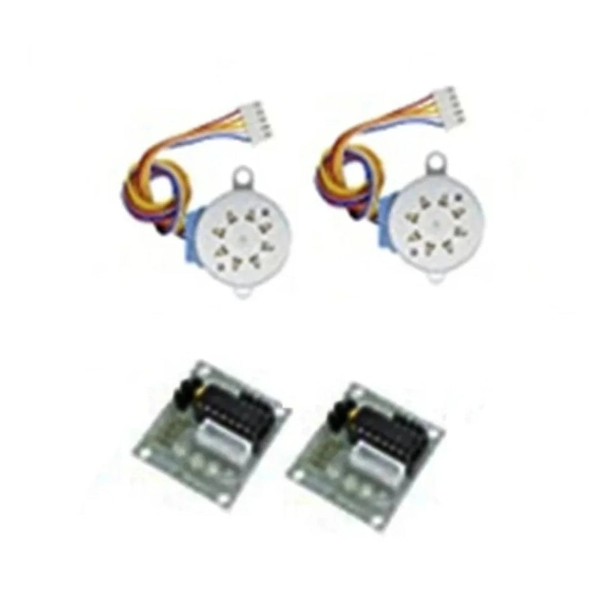 2pcs 12V 4 Phase Stepper Motor 28BYJ-48 Driver Test Module Board - - Asia Sell