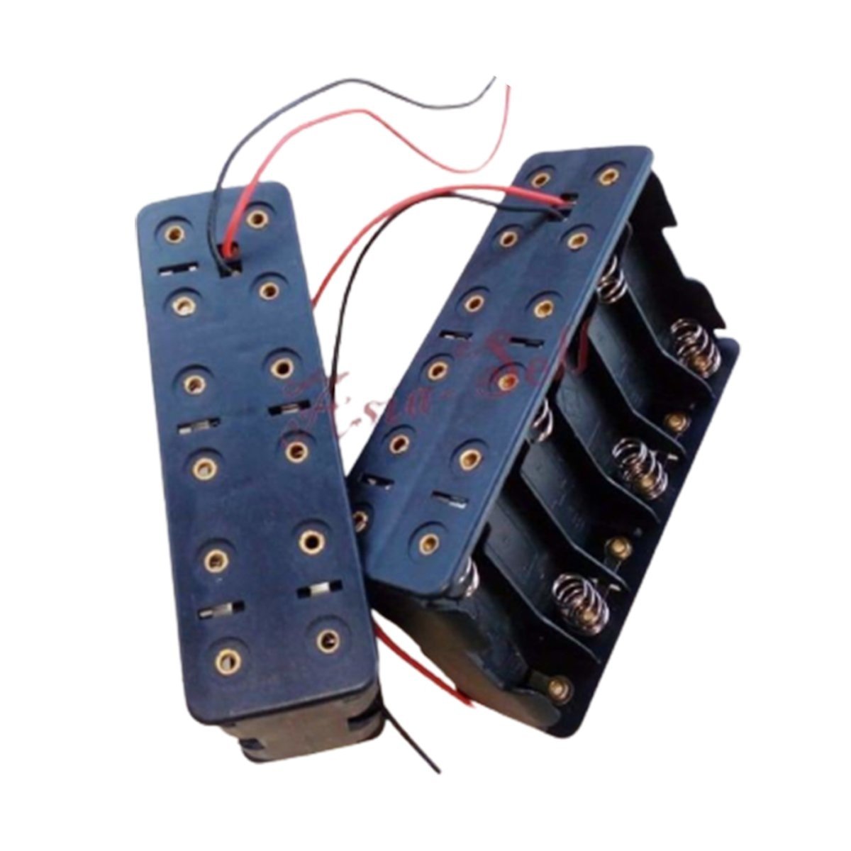 2pcs 12xAA Battery Holder 18V Case Box Double Sided Pi 12 x AA 12 x 1.5V - - Asia Sell
