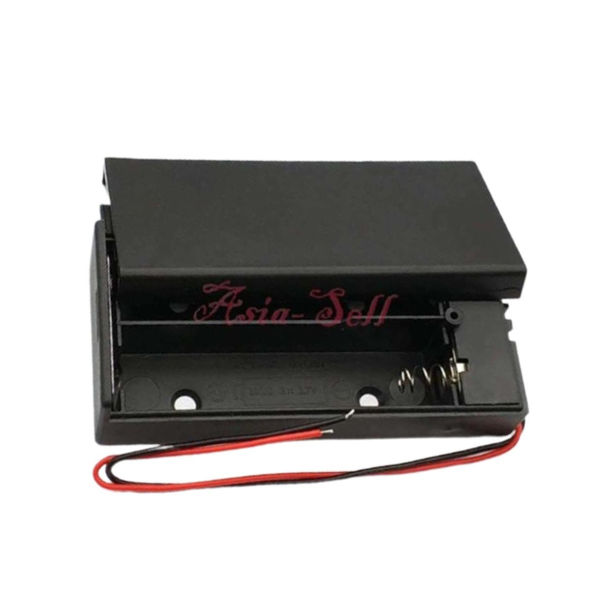 2pcs Battery Holder 2x18650 Case 7.4V Box Container Lid ON/OFF Switch 2 x 18650 - - Asia Sell