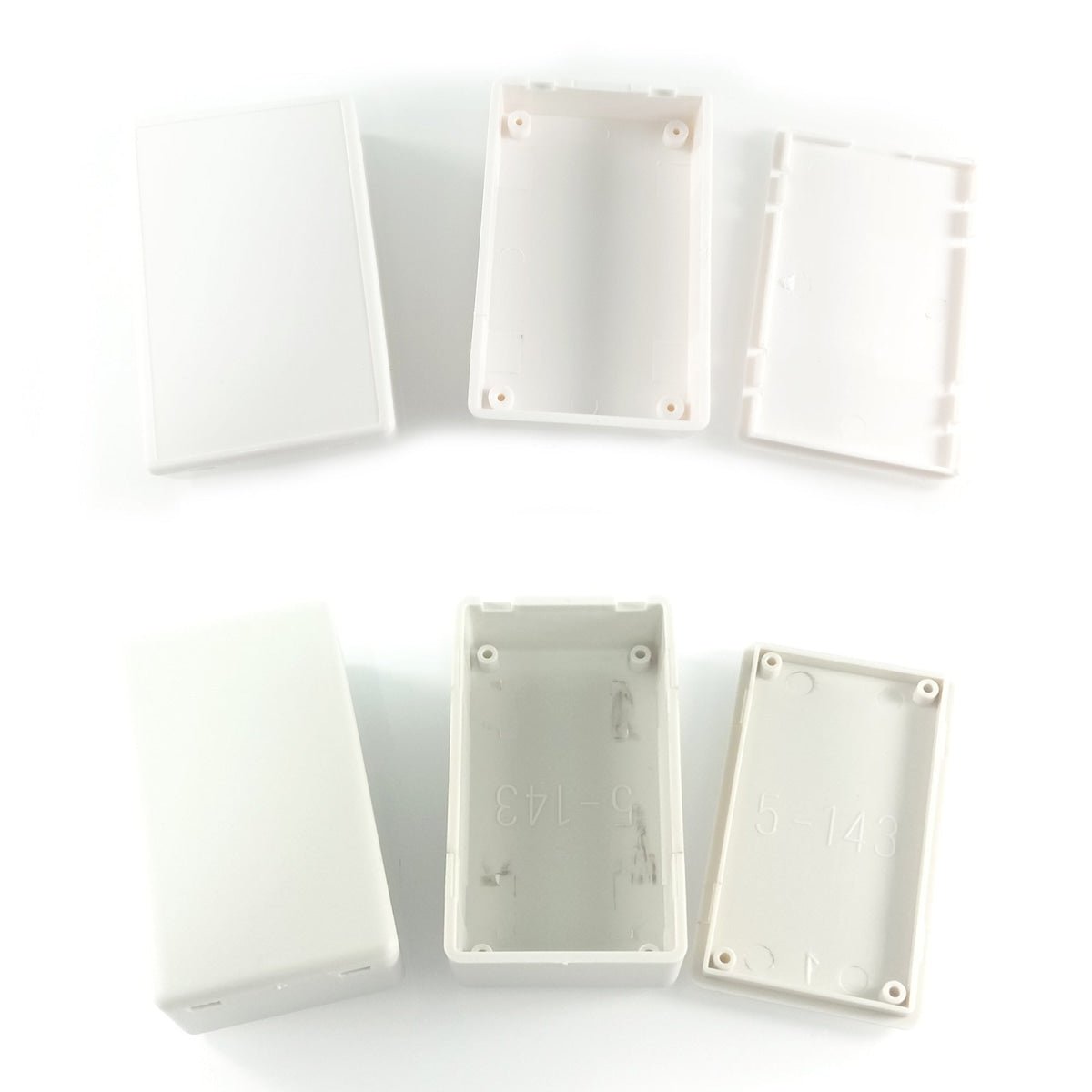 2pcs Electronic Project Case Enclosure Junction Box 70x45x18mm 71x41x23mm - 70x45x18mm - Asia Sell