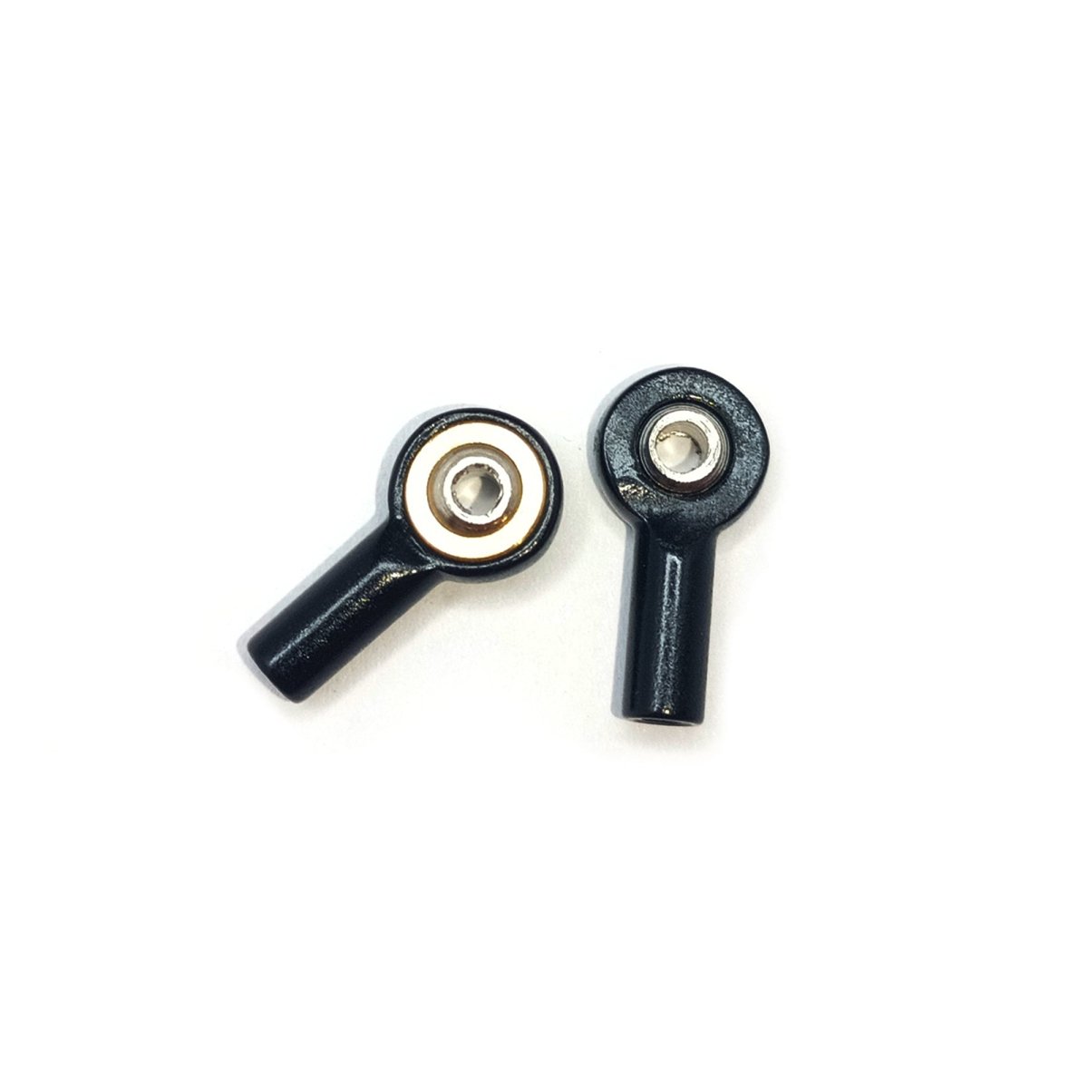 2pcs M2 15mm Link End Holder Ball Head Aluminium Tie Rod Black Clockwise - - Asia Sell