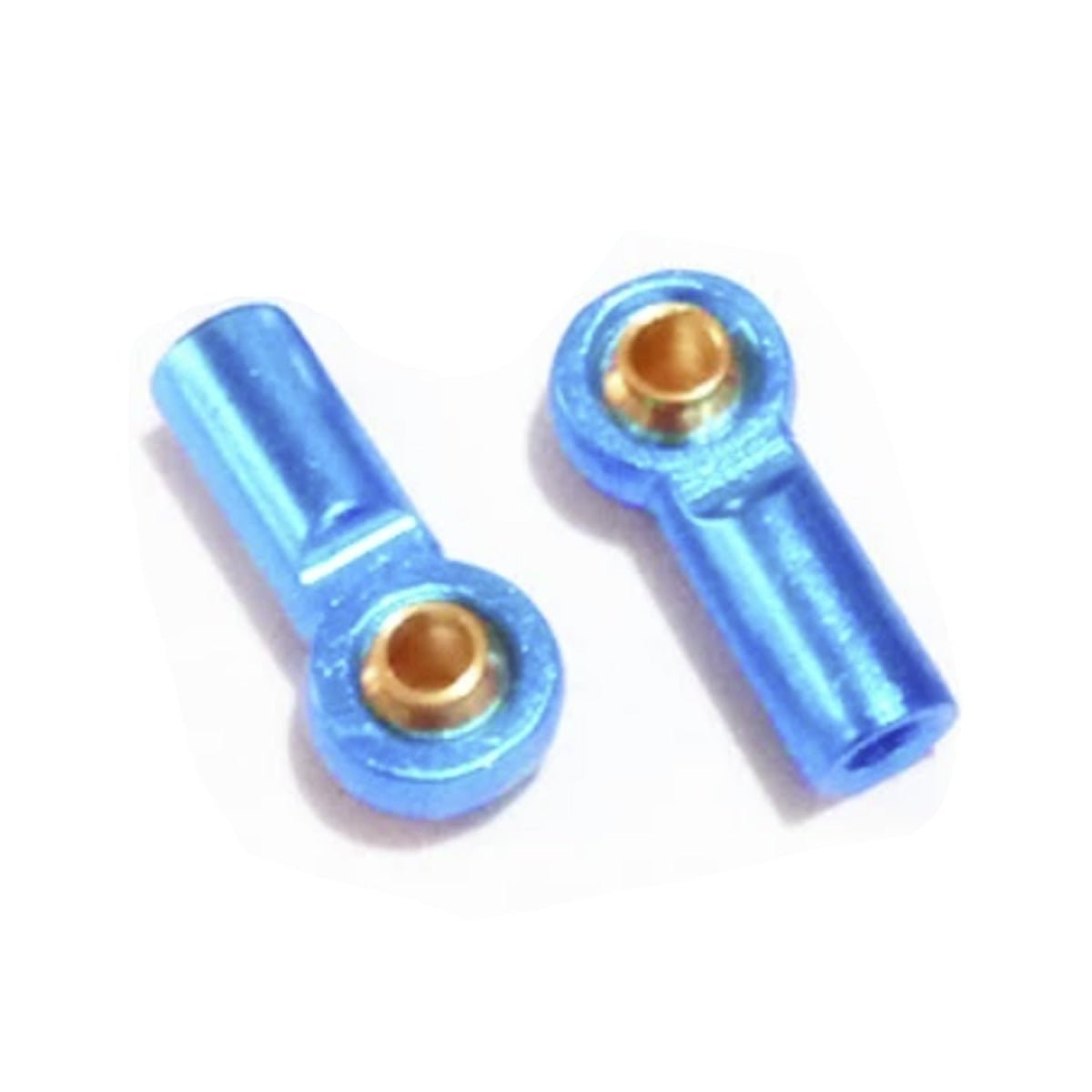 2pcs M3 Ball Head Aluminium Link End Holder Tie Rod 20mm - M3 Aqua Blue - Asia Sell
