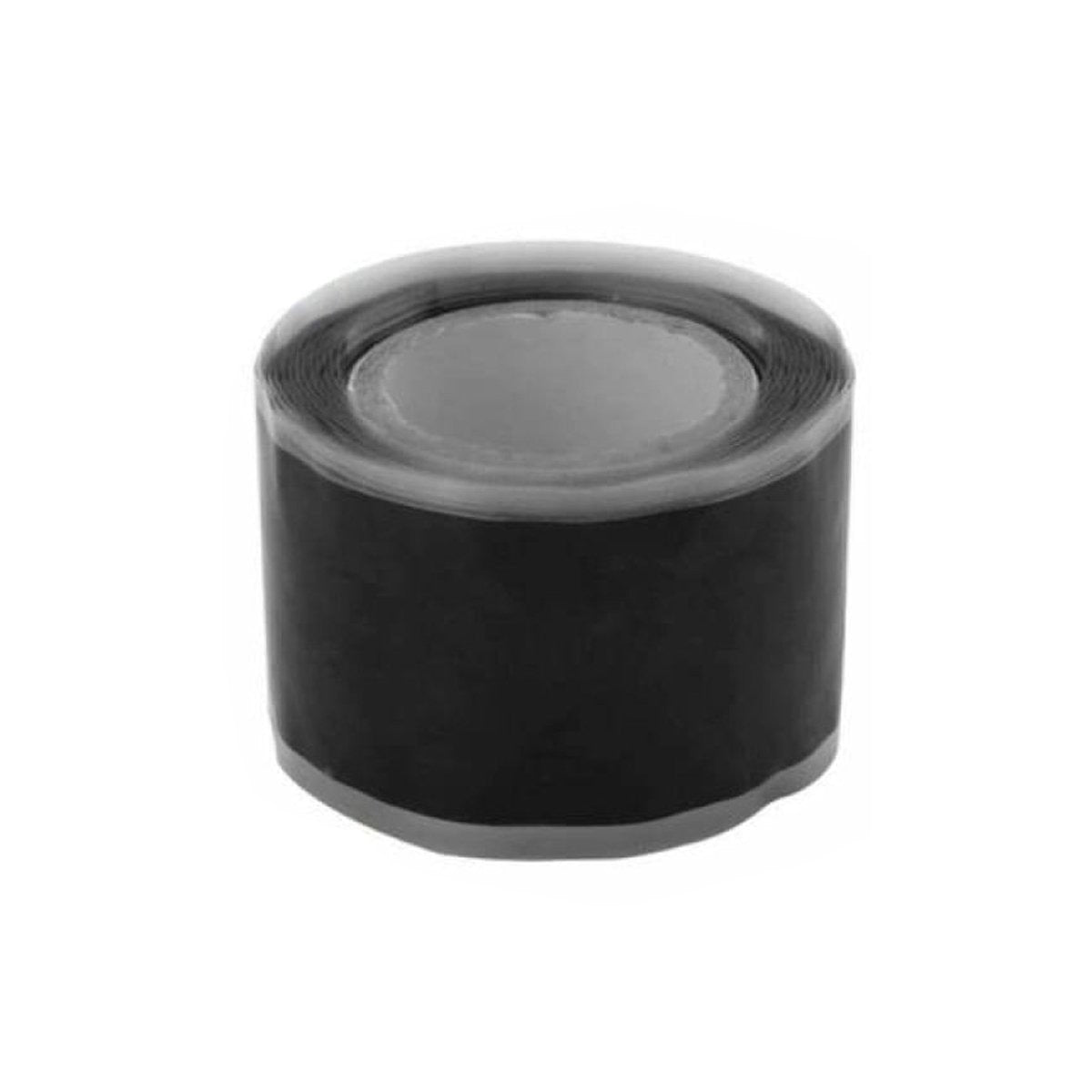 2pcs Multi-purpose Silicone Tape Strong Black Silicon Rubber Waterproof - 1.5M - Asia Sell