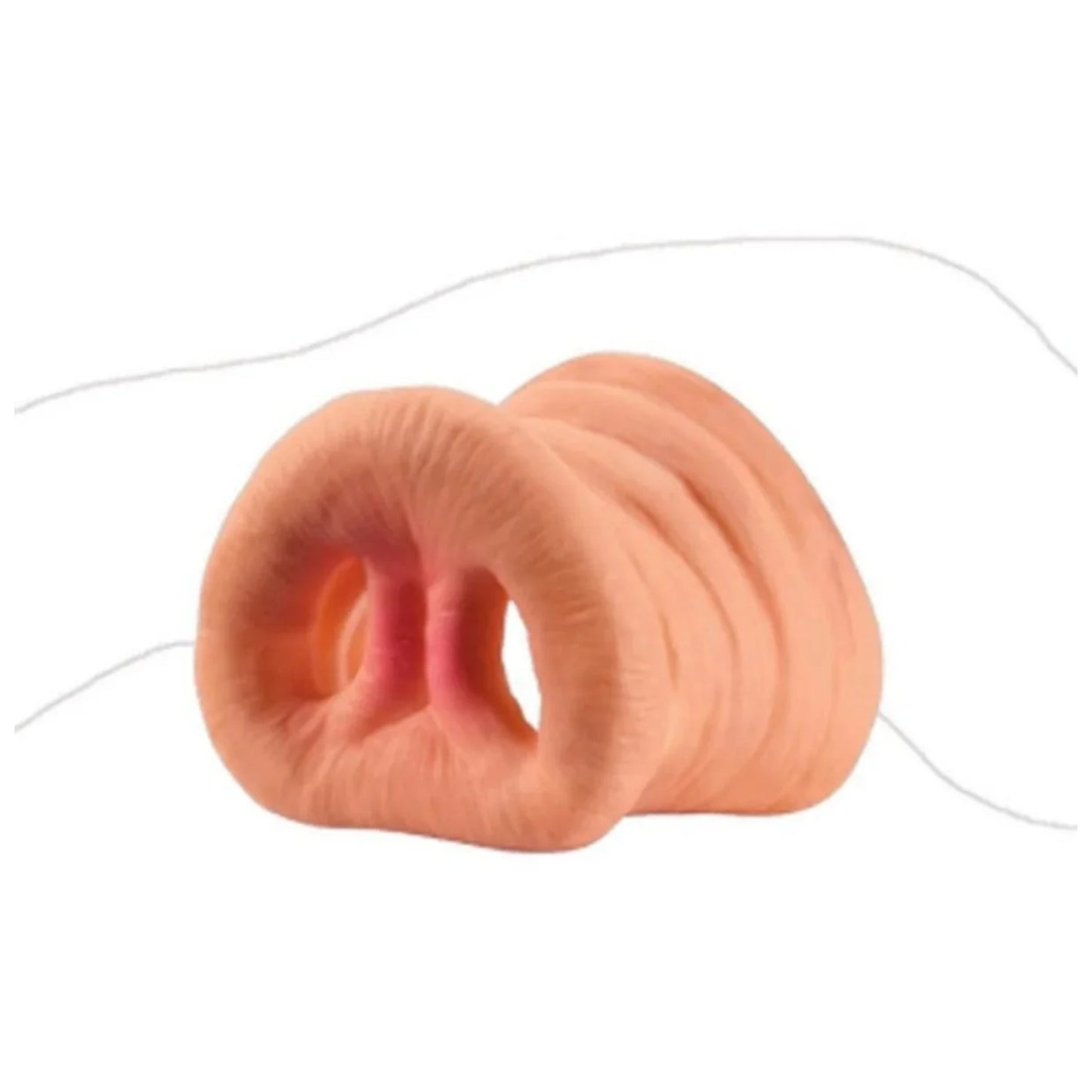 2pcs Pig Nose Band Costume Rubber Snout Adult Child Halloween Party Gift Mask - - Asia Sell