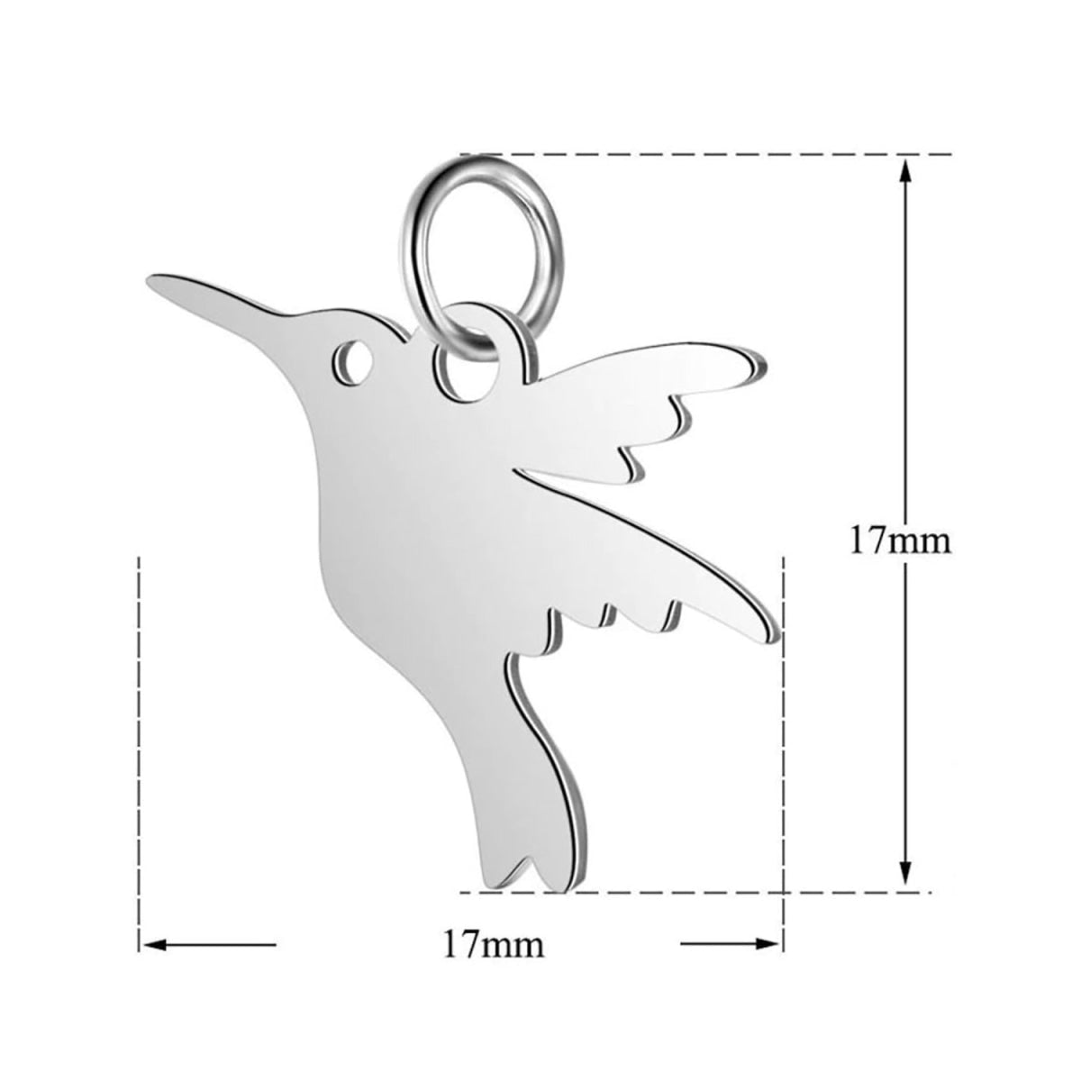 2pcs S/S Charm DIY Charms Jewellery Making Om Dog Paw Cat Animal Elephant Teddy Yoga Lotus Heart - Cat 16x12mm - Asia Sell