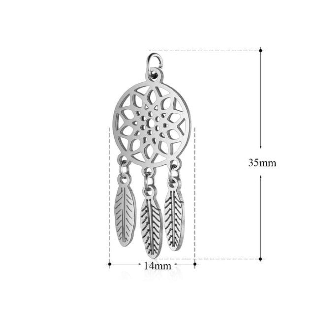 2pcs S/S Charm DIY Charms Jewellery Making Om Dog Paw Cat Animal Elephant Teddy Yoga Lotus Heart - Heart 13x16mm - Asia Sell