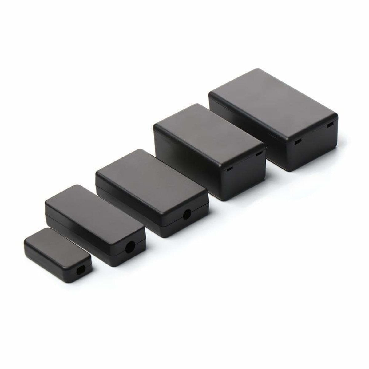 2pcs Waterproof Black DIY Electronics Housing Case Project Junction Box Enclosure Boxes - 40x20x10mm - Asia Sell
