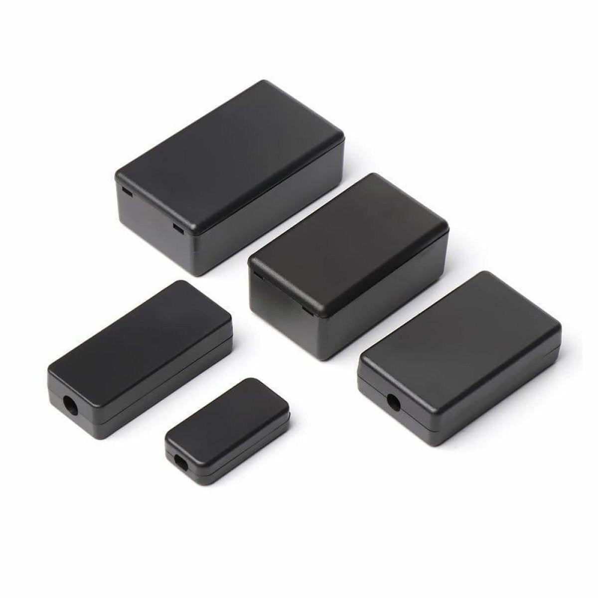 2pcs Waterproof Black DIY Electronics Housing Case Project Junction Box Enclosure Boxes - 60x35x25mm - Asia Sell