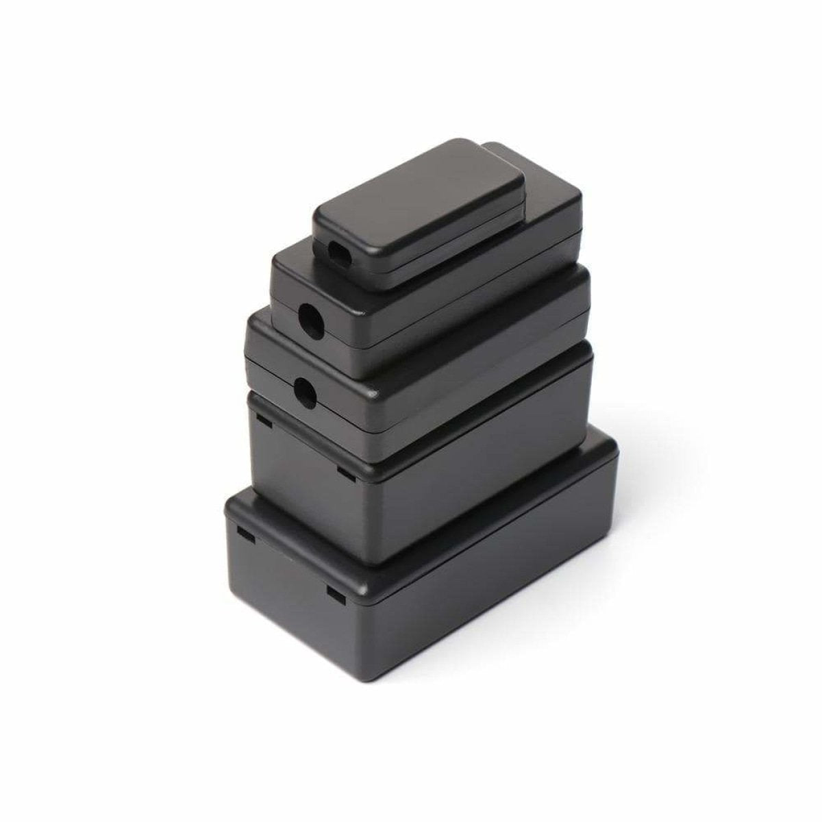 2pcs Waterproof Black DIY Electronics Housing Case Project Junction Box Enclosure Boxes - 69x42x23mm - Asia Sell