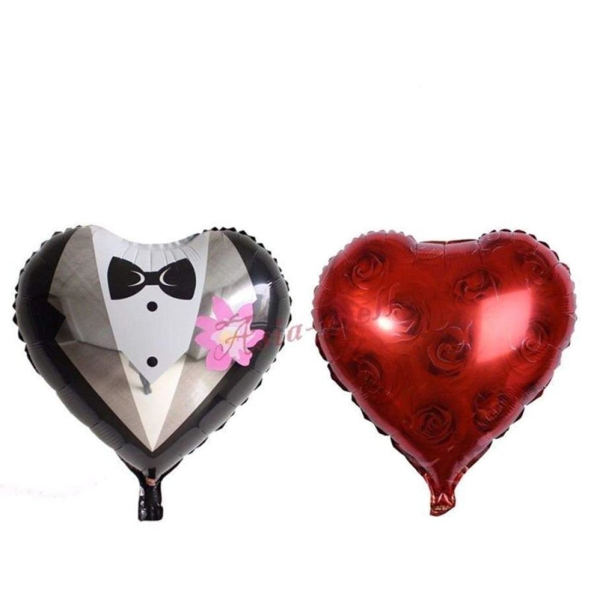 2x 18'' I LOVE YOU Balloons Valentines Day Wedding Decorations Party Heart Foil - - Asia Sell
