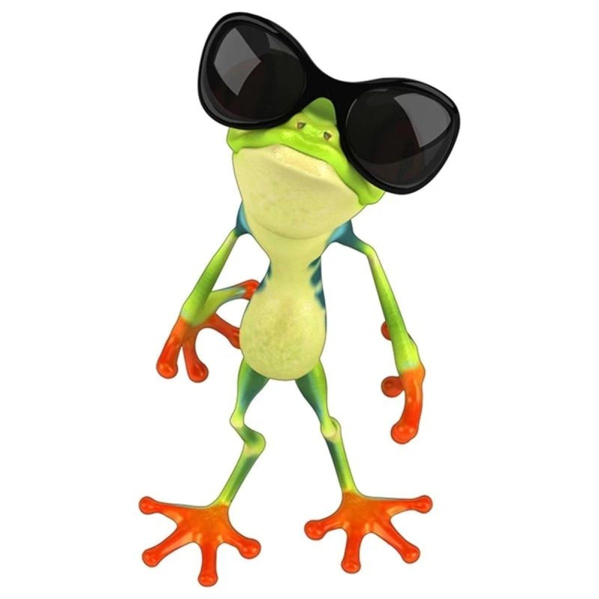 2x Frog Stickers 14-15cm Window Bathroom Toilet Seat Animal Decal Wall Tiles Car - A - Asia Sell