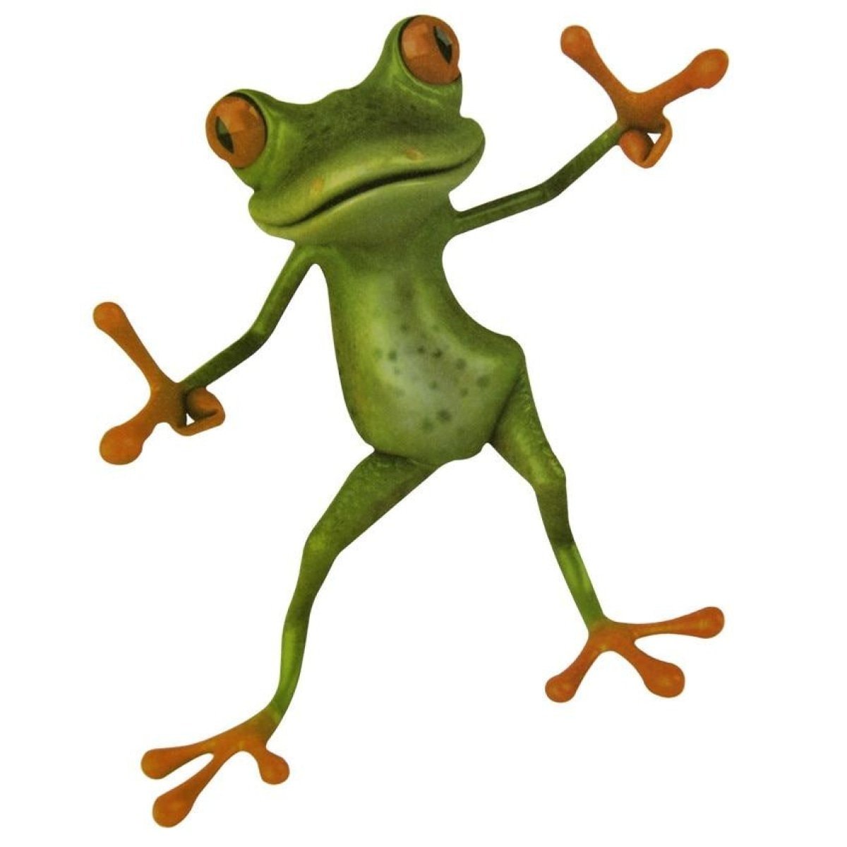 2x Frog Stickers 14-15cm Window Bathroom Toilet Seat Animal Decal Wall Tiles Car - E - Asia Sell
