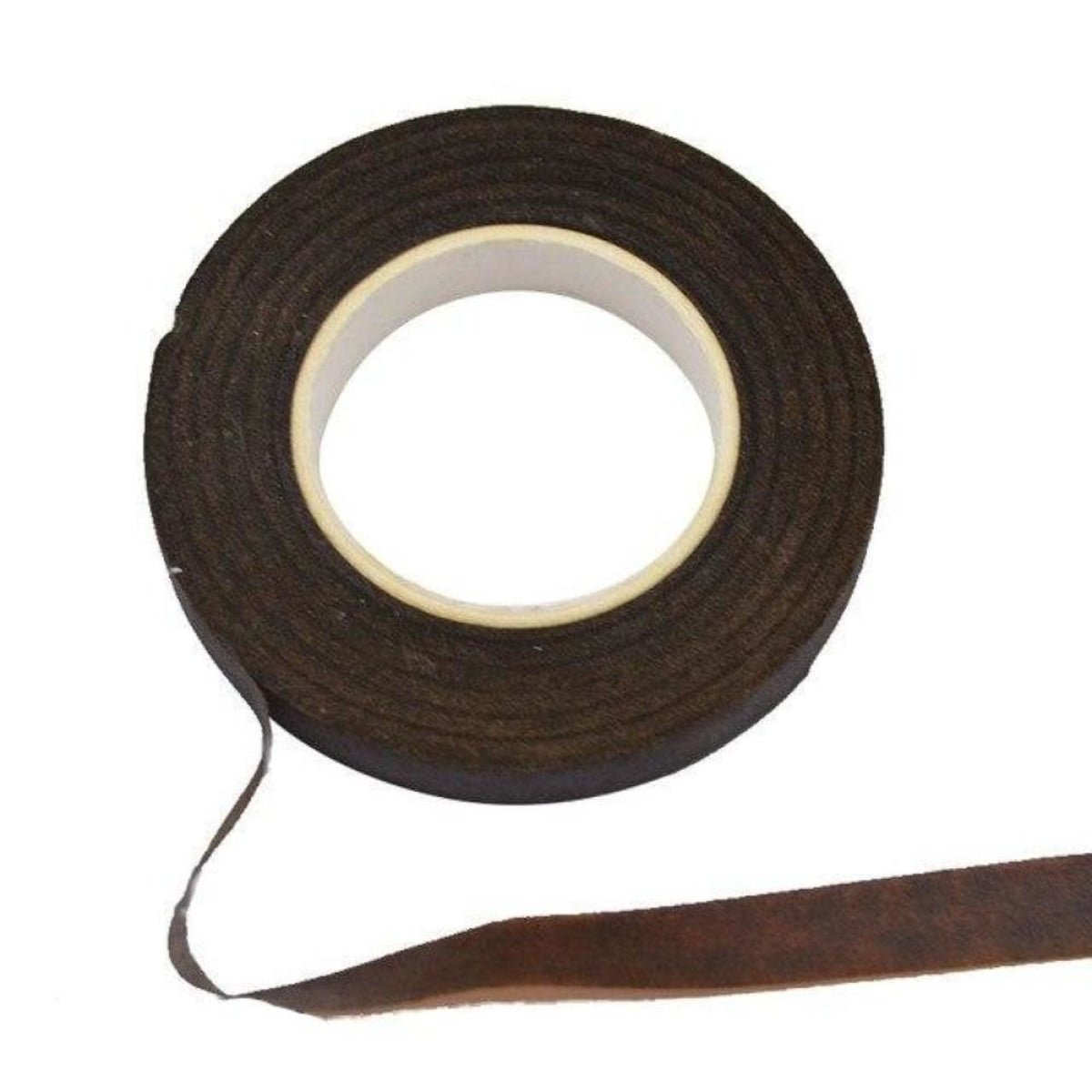 30m 12mm Bouquet Floral Stem Stretchy Tape Flower Stamen Wrapping Florist Green - Coffee - Asia Sell