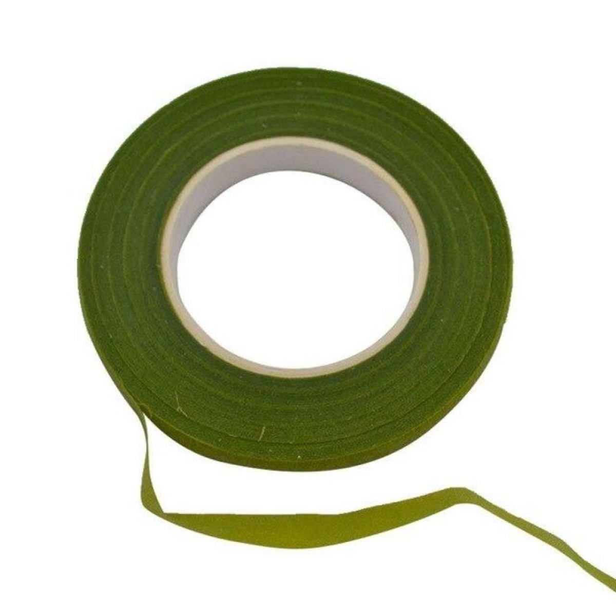 30m 12mm Bouquet Floral Stem Stretchy Tape Flower Stamen Wrapping Florist Green - Light Green 2 - Asia Sell