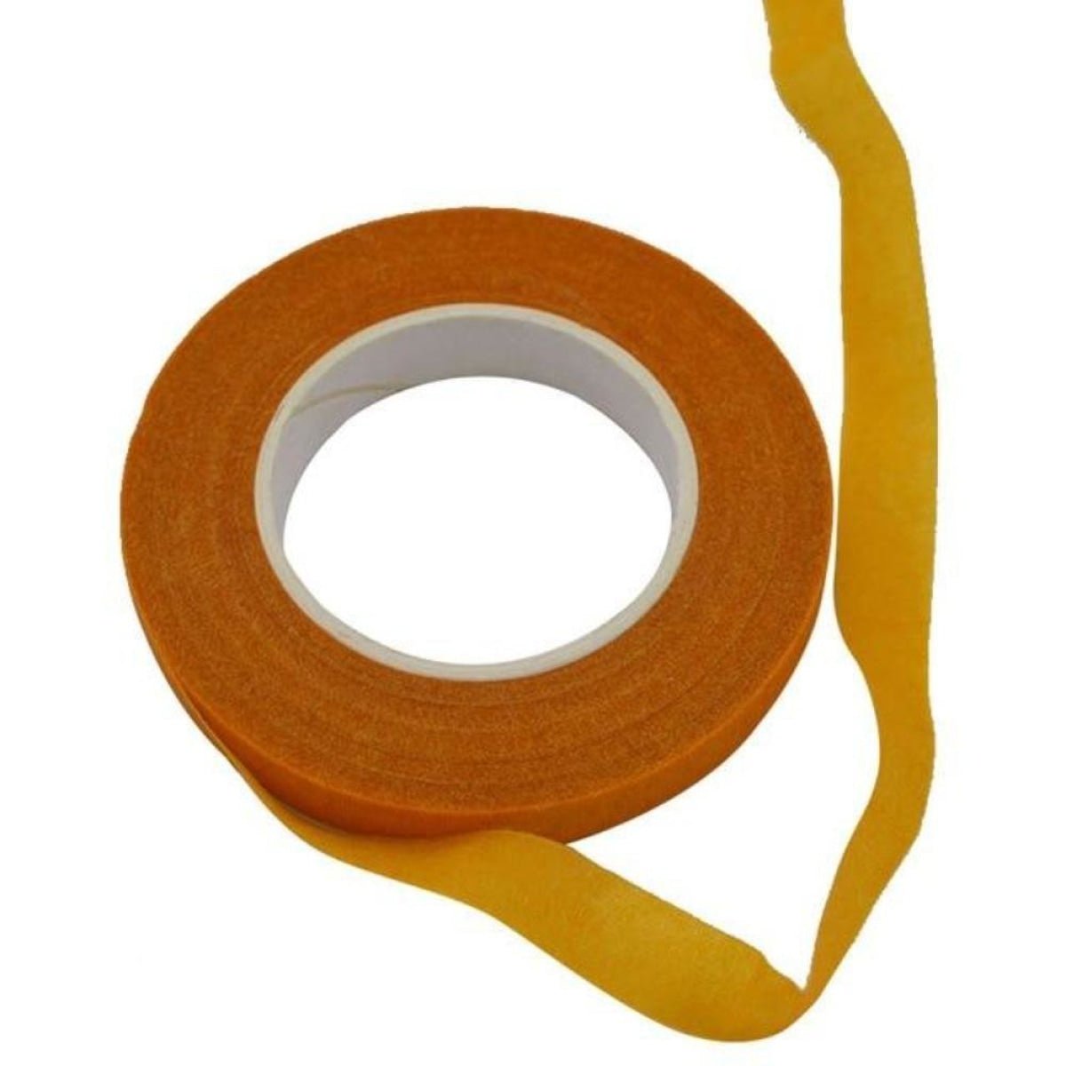 30m 12mm Bouquet Floral Stem Stretchy Tape Flower Stamen Wrapping Florist Green - Orange - Asia Sell
